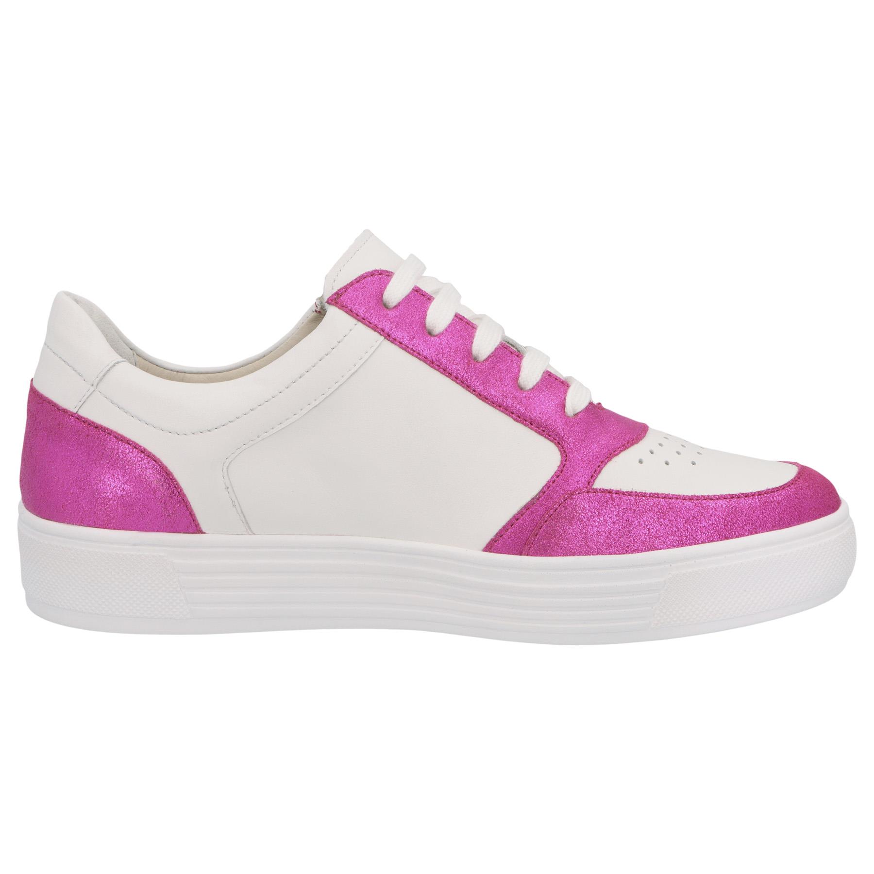 mehrfarbige halbschuh seitenansicht rechts