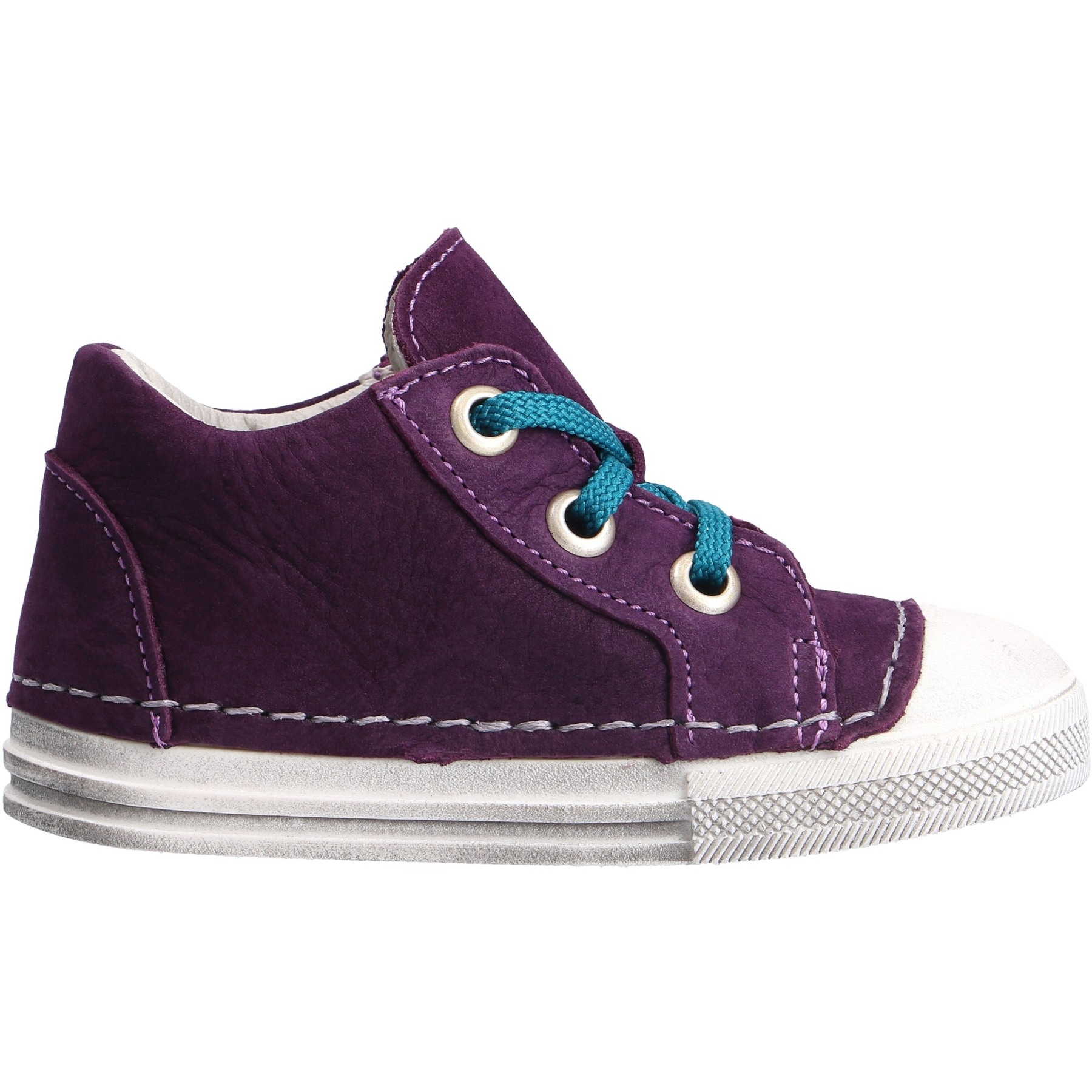 mehrfarbige lauflernschuhe seitenansicht rechts