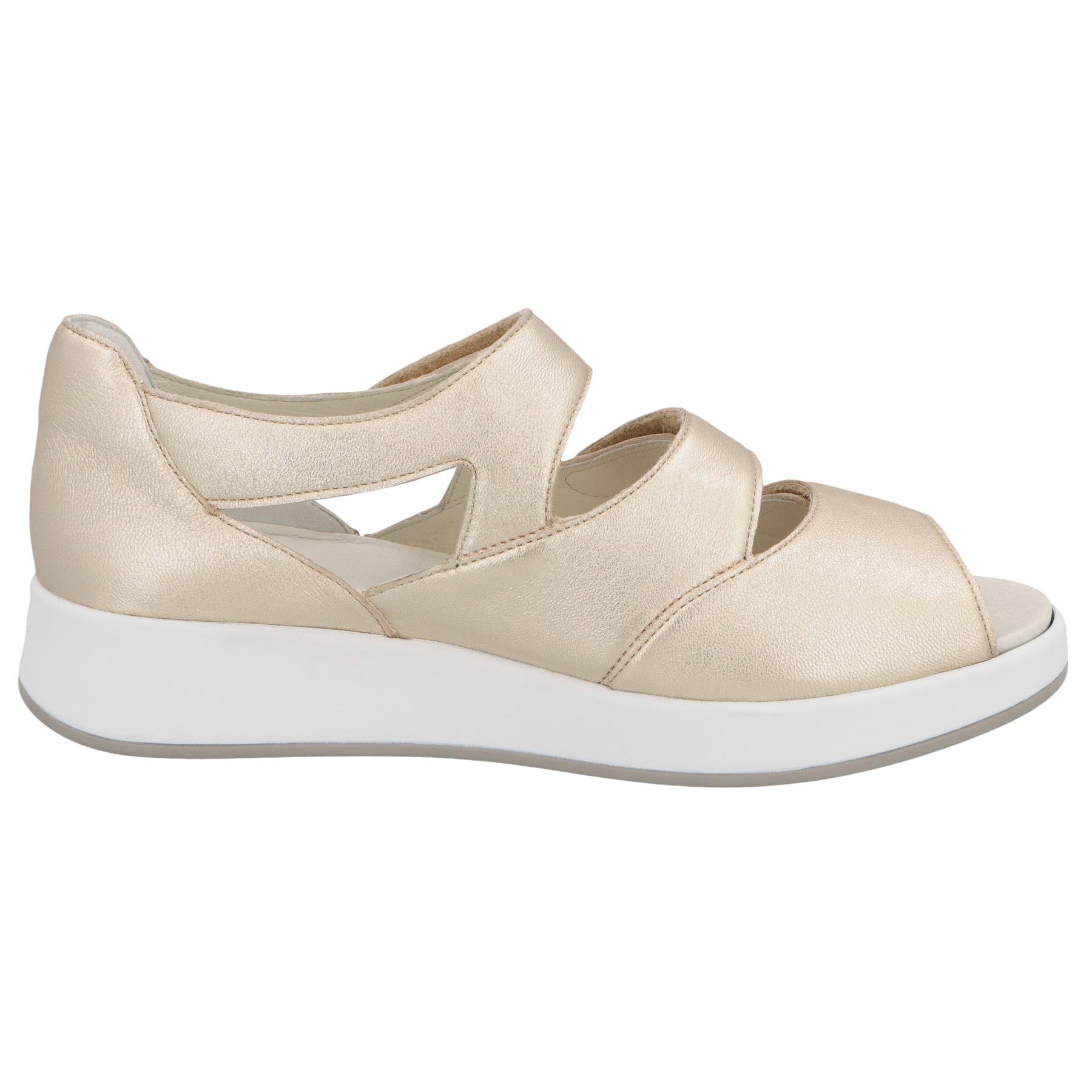 graue sandale seitenansicht rechts