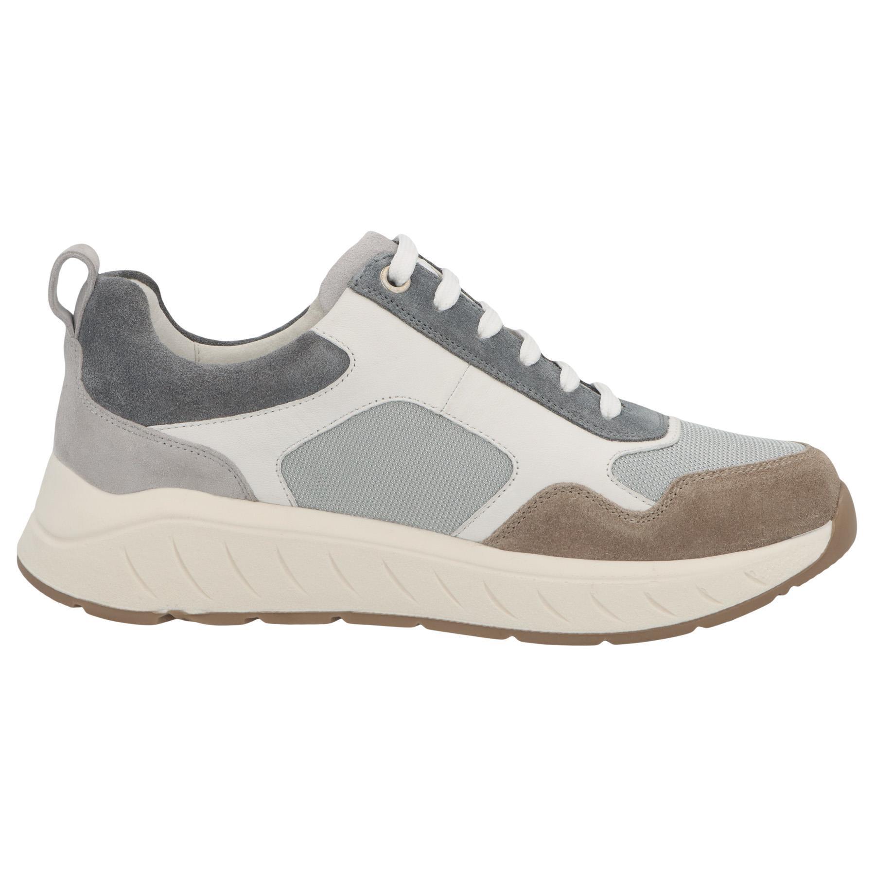 graue halbschuh seitenansicht rechts