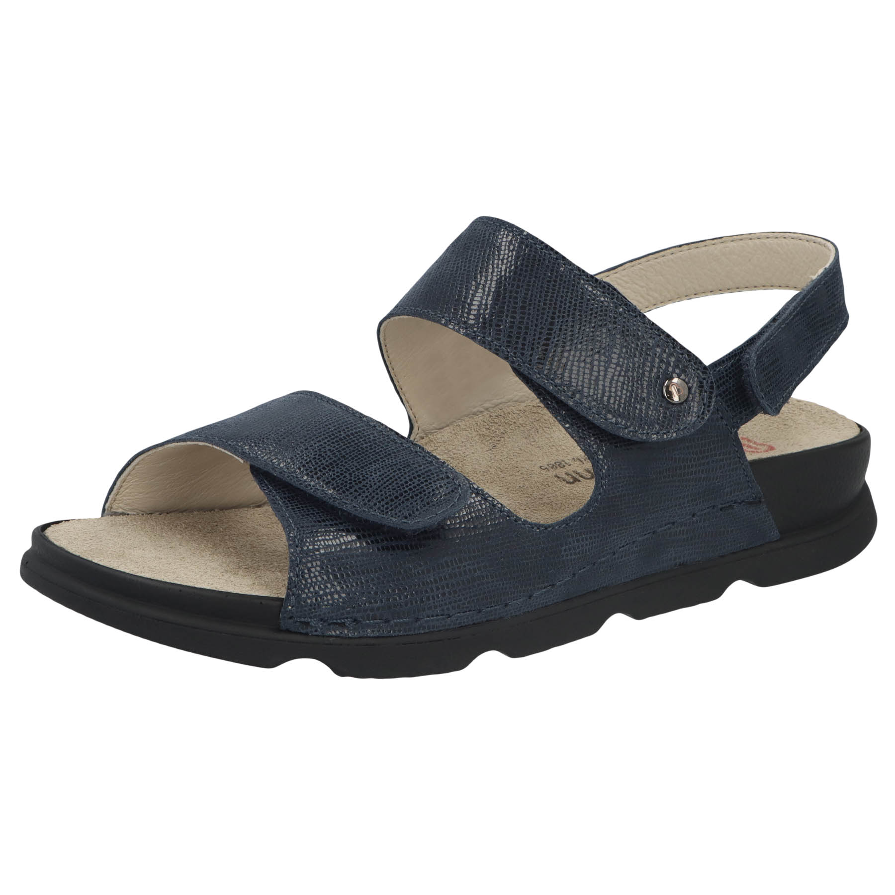 blaue sandale 3-4 ansicht