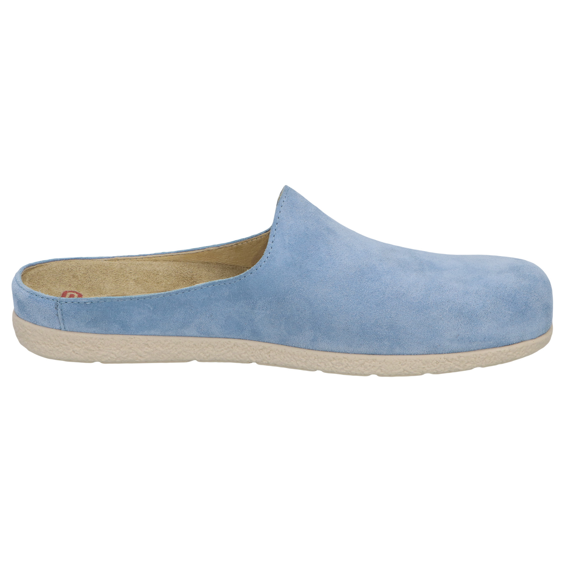 blaue clogs seitenansicht rechts