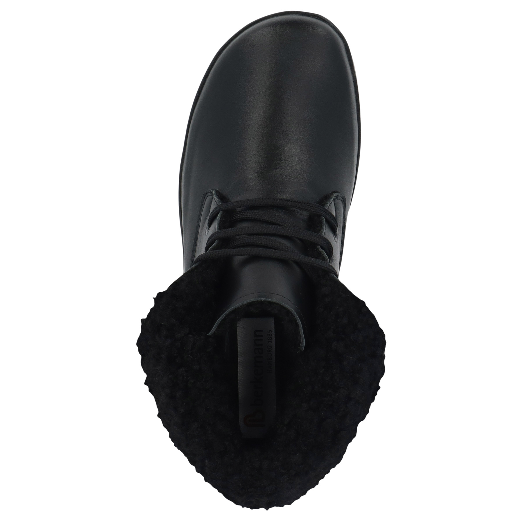 schwarze stiefeletten draufsicht