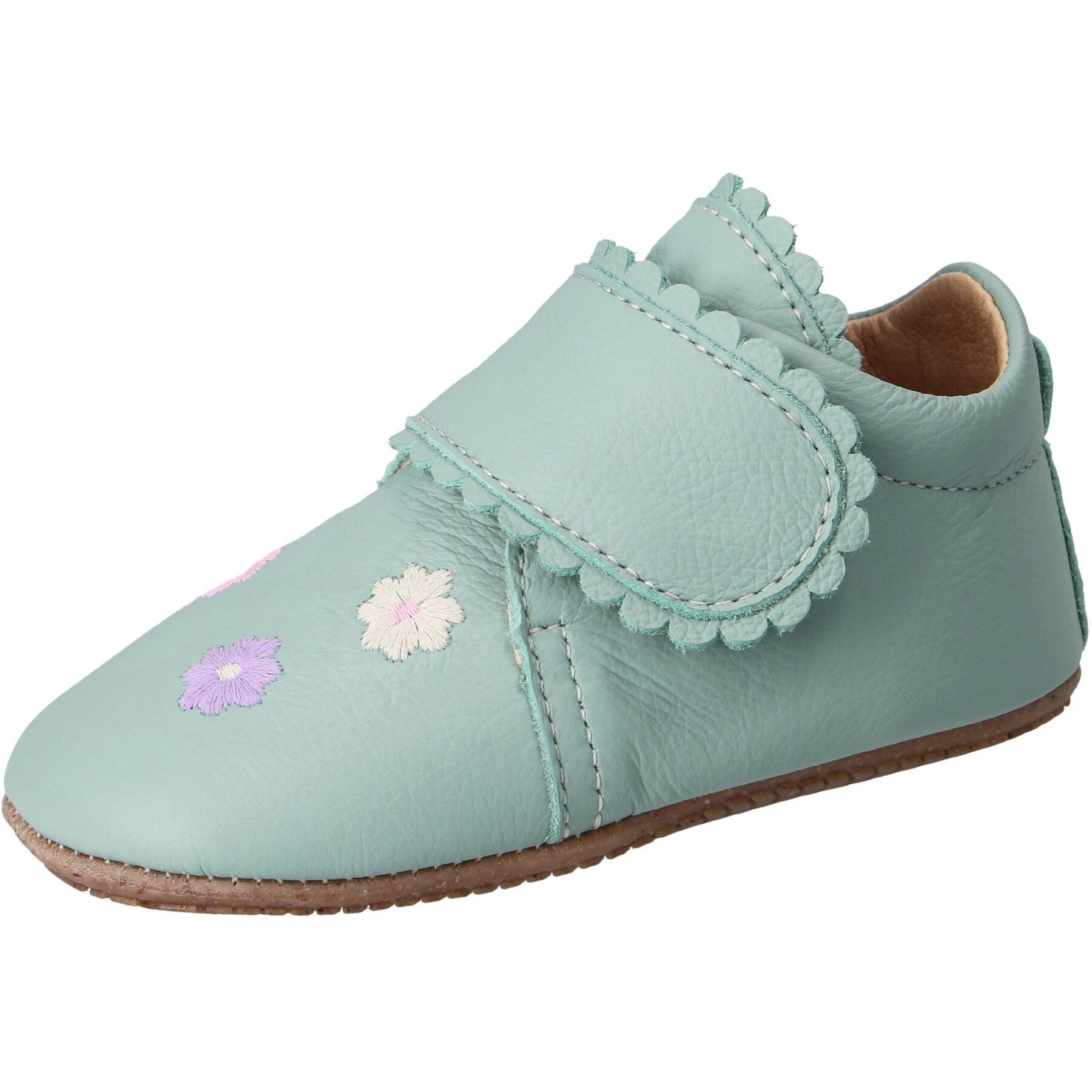 blaue krabbelschuhe 3-4 ansicht