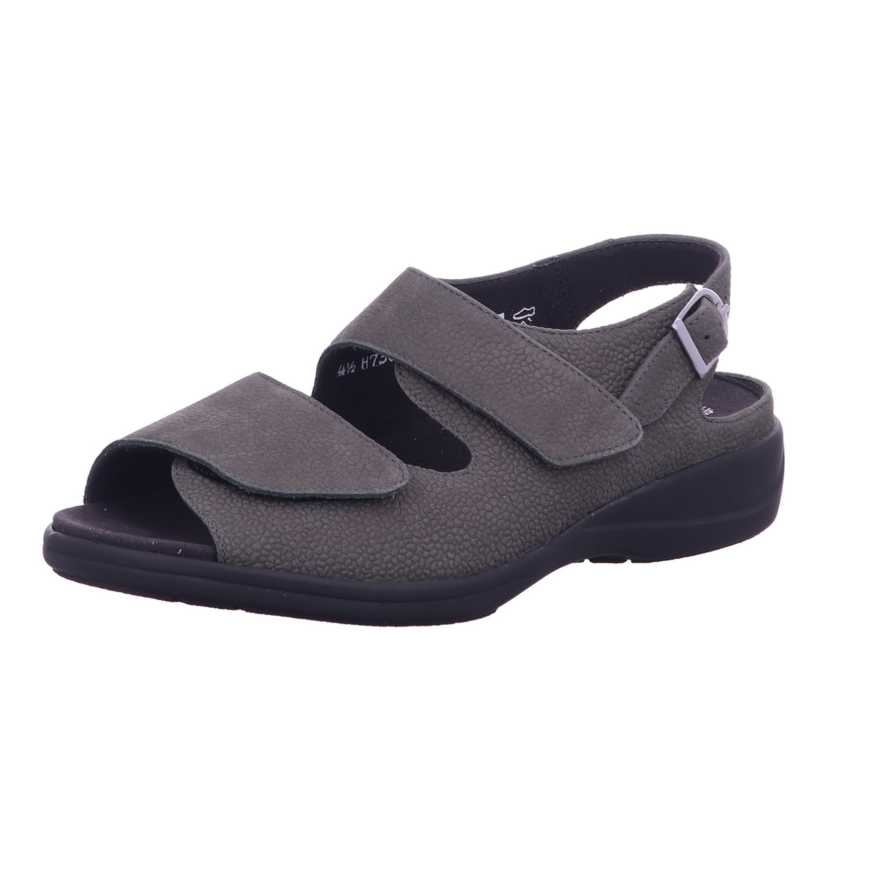 graue sandale 3-4 ansicht