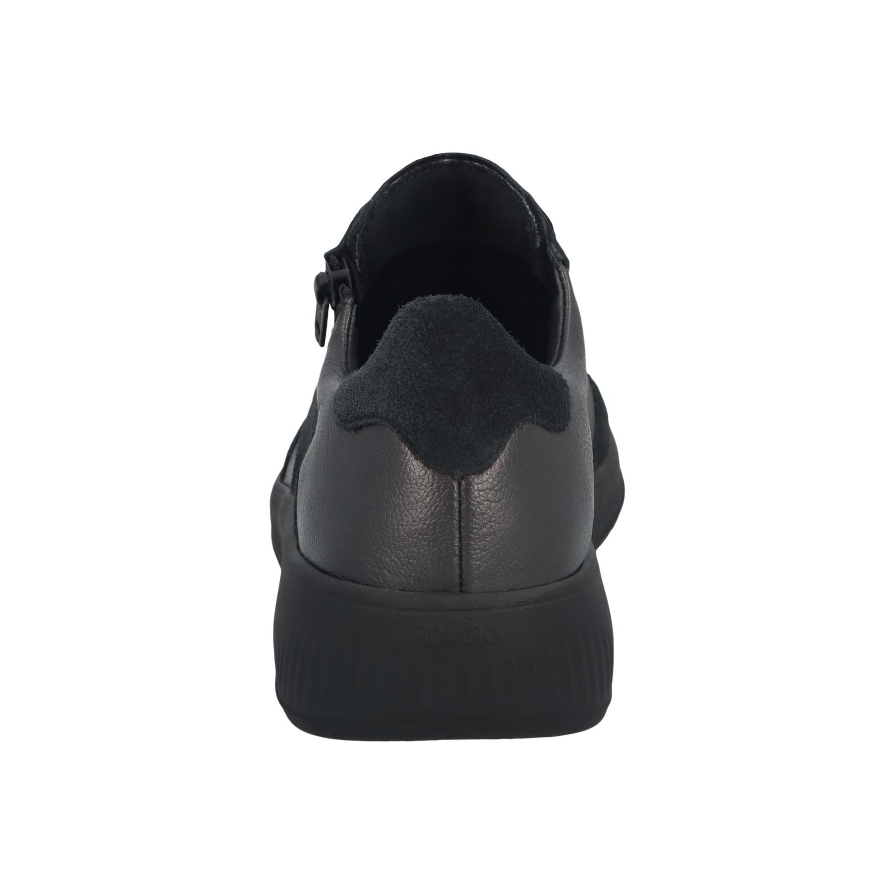 graue halbschuh hinteransicht