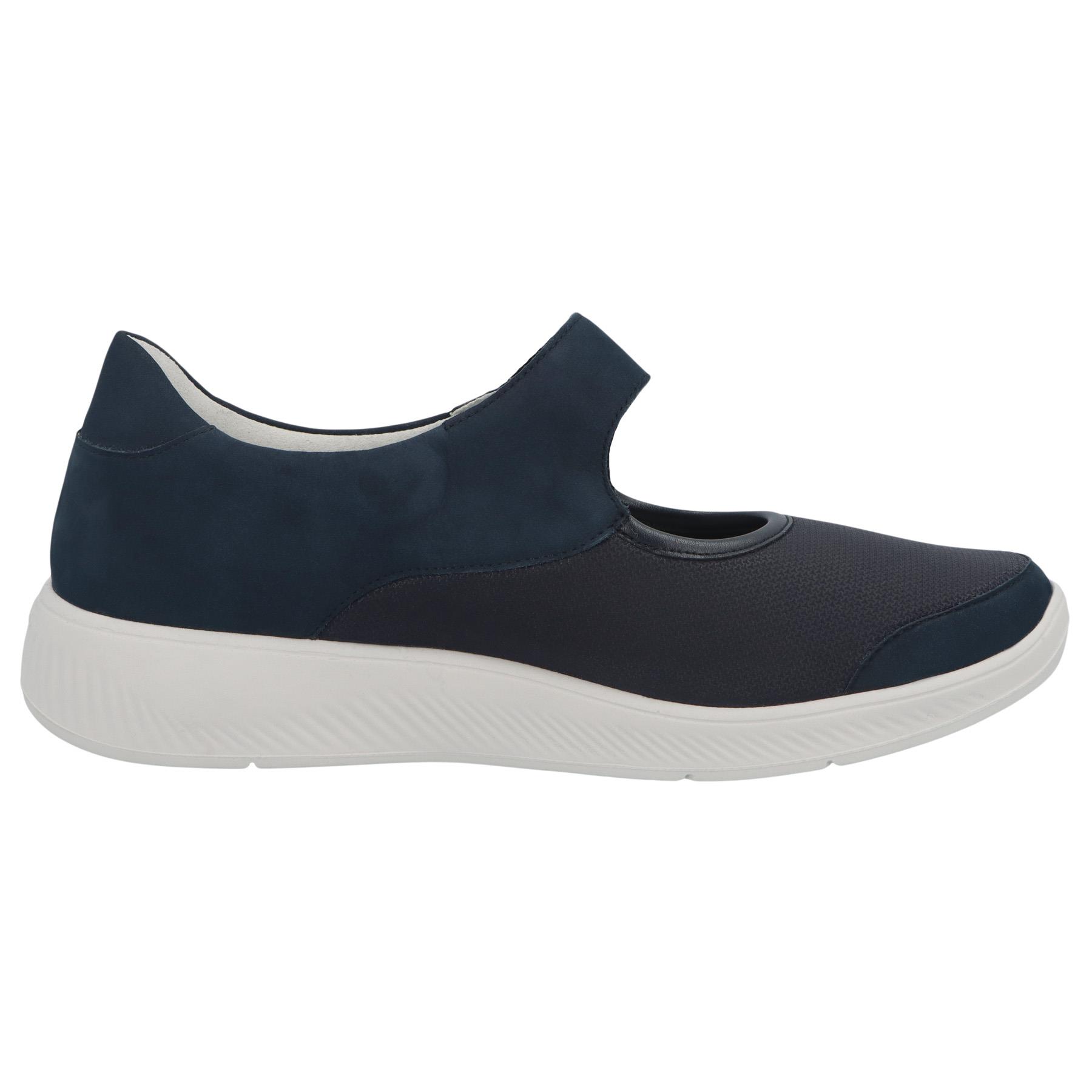 blaue slipper seitenansicht rechts