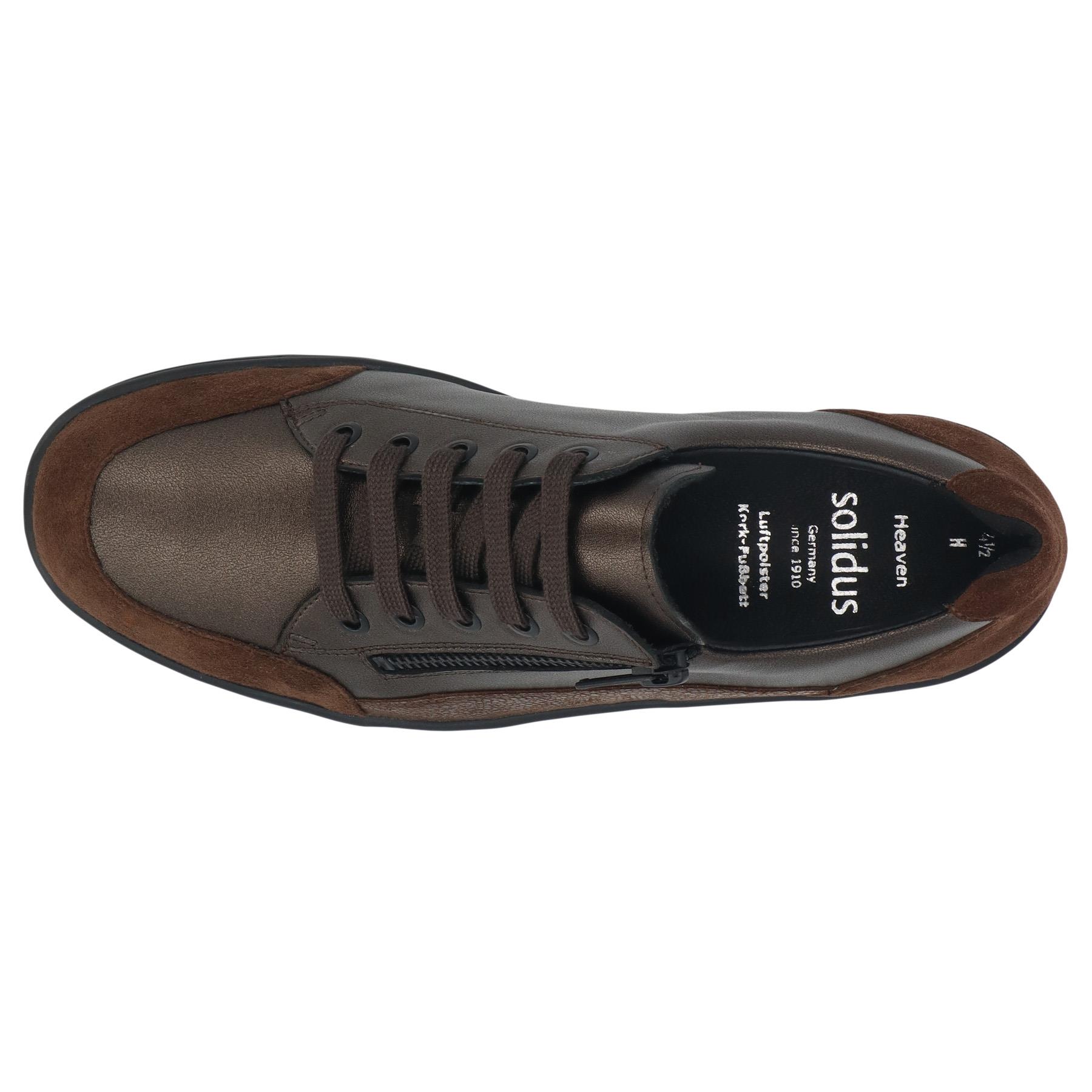 braune halbschuh draufsicht