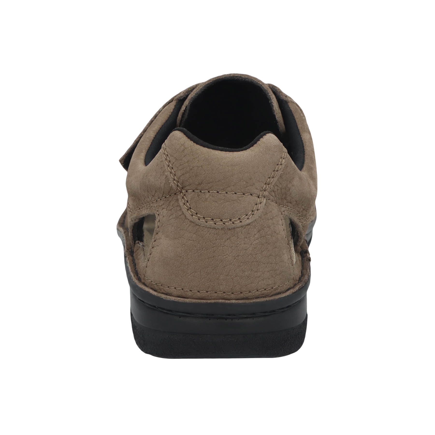 braune halbschuh hinteransicht