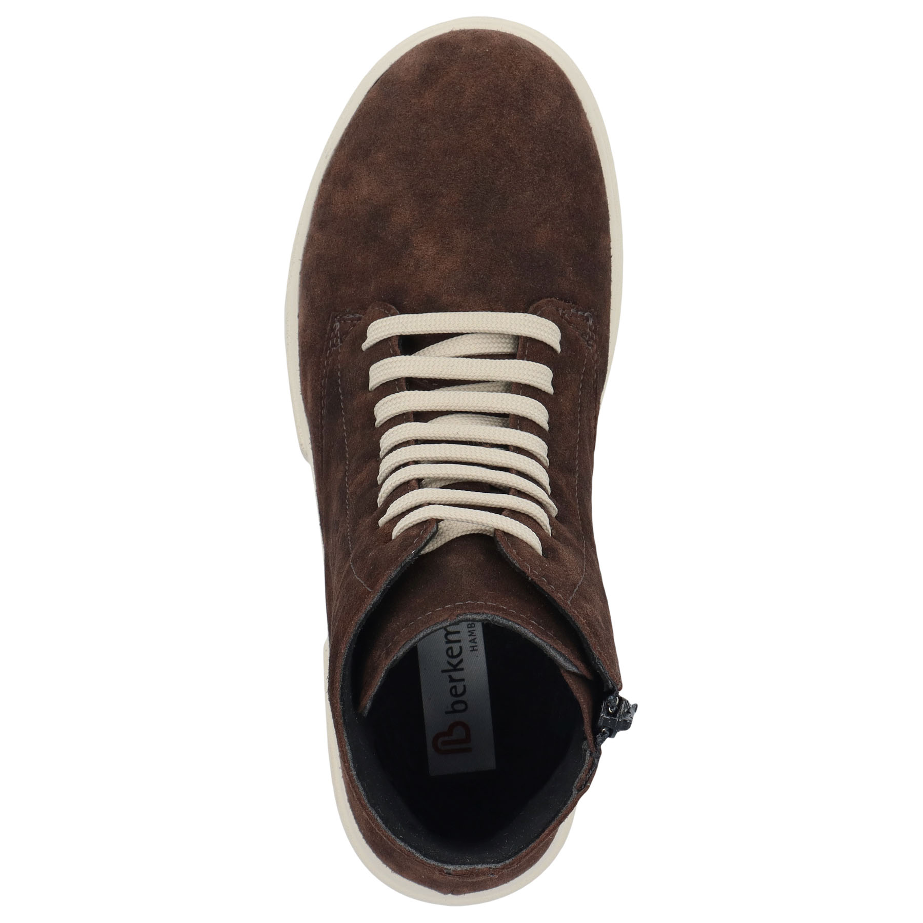 braune stiefeletten draufsicht