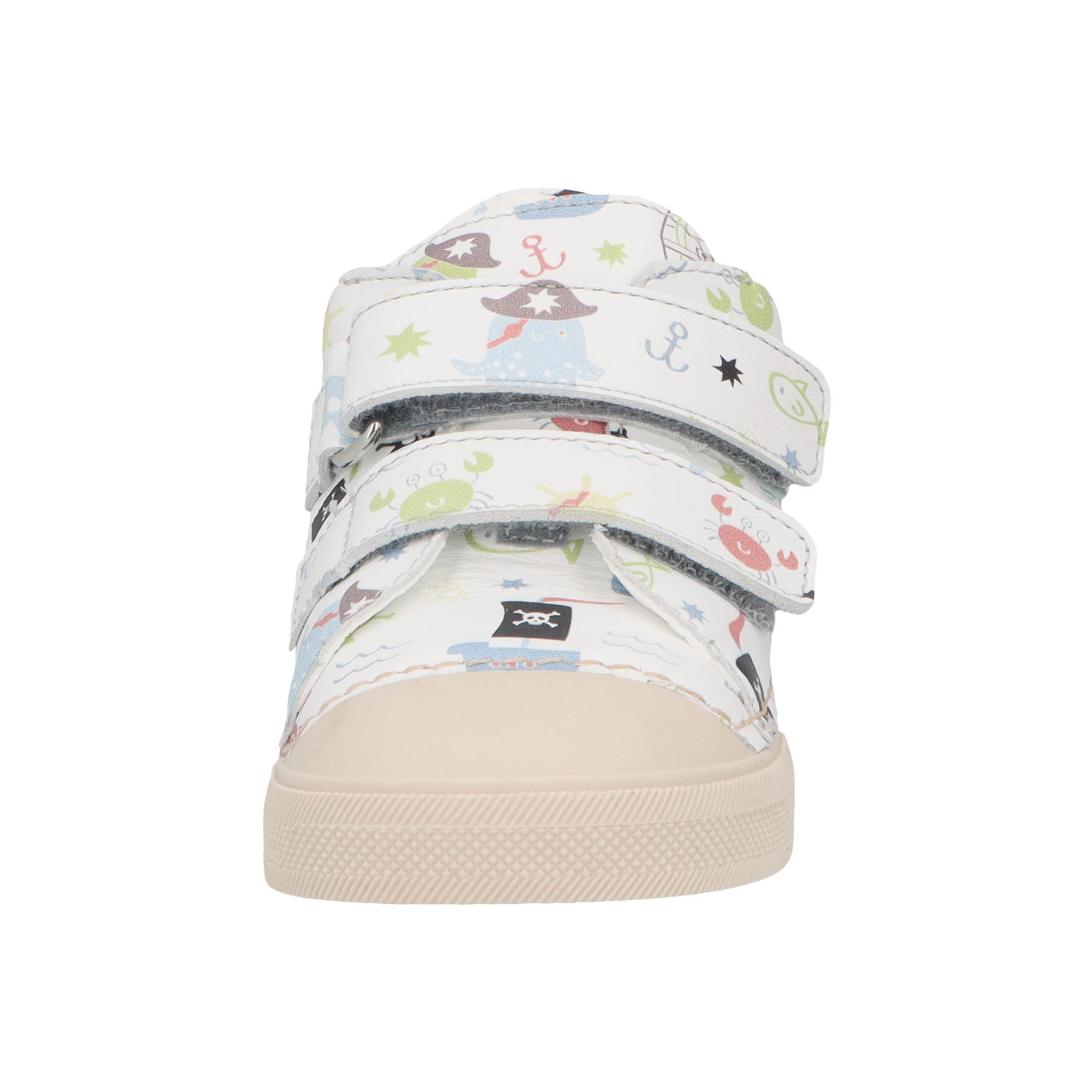 mehrfarbige lauflernschuhe vorderansicht