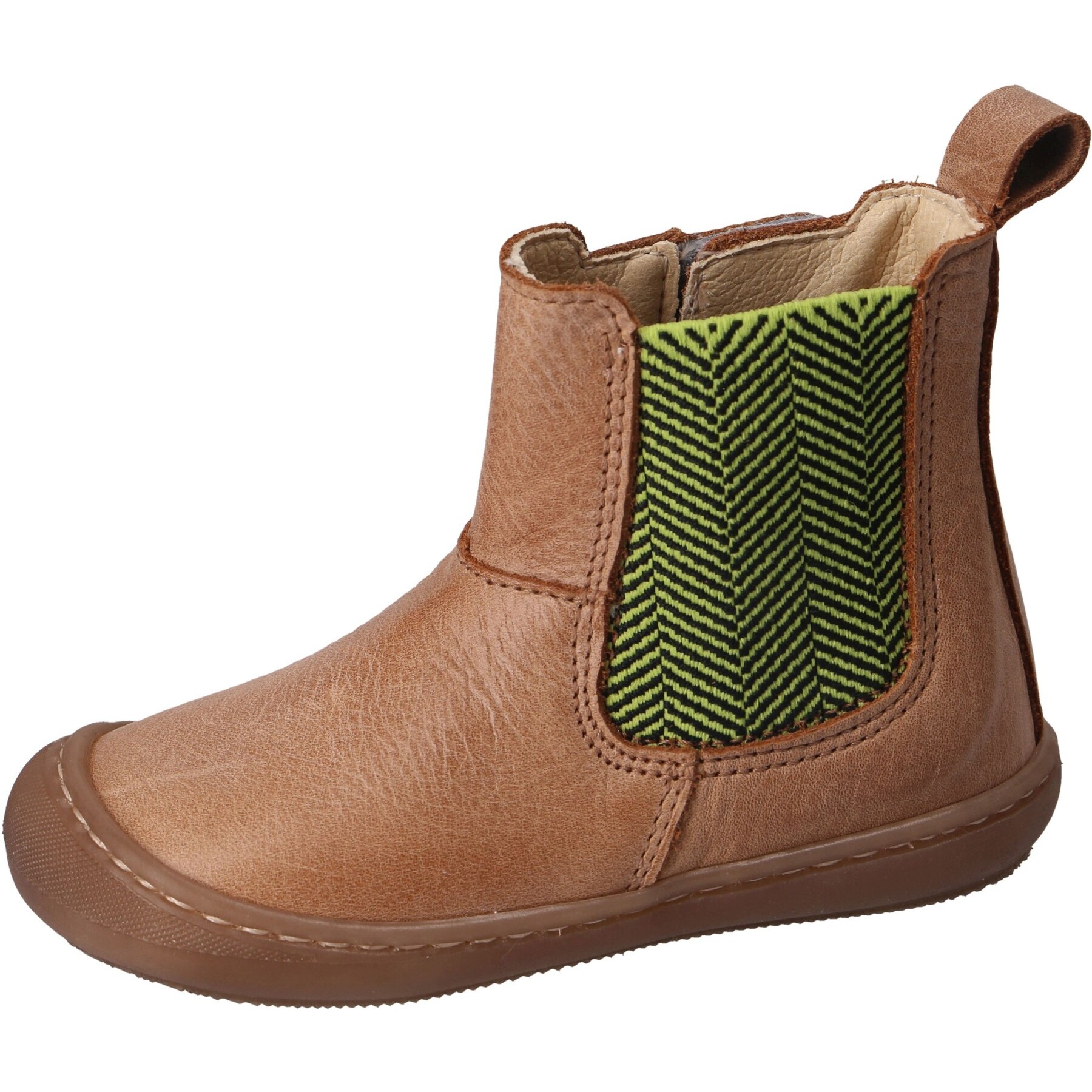 braune lauflernschuhe 3-4 ansicht