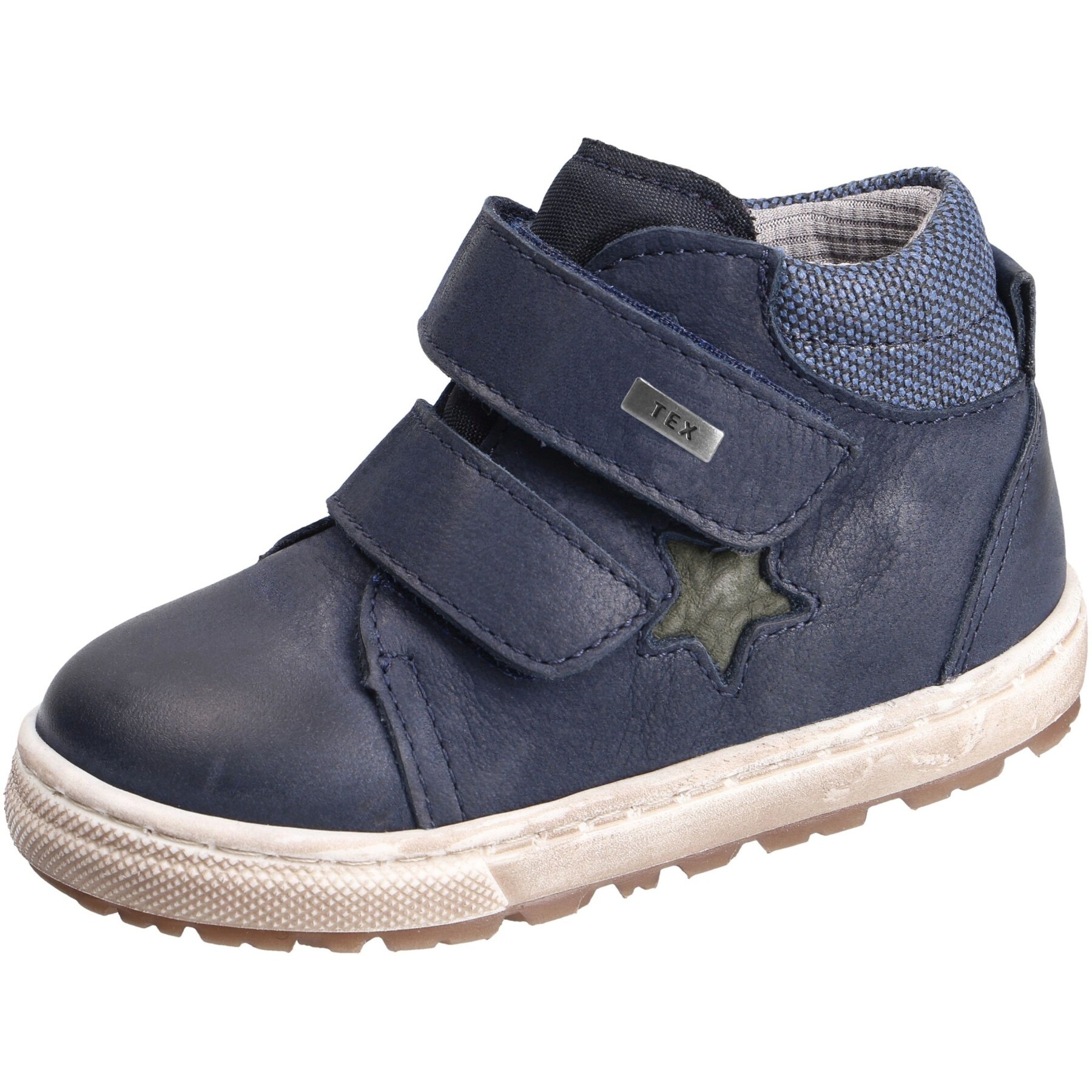 blaue mid cut 3-4 ansicht