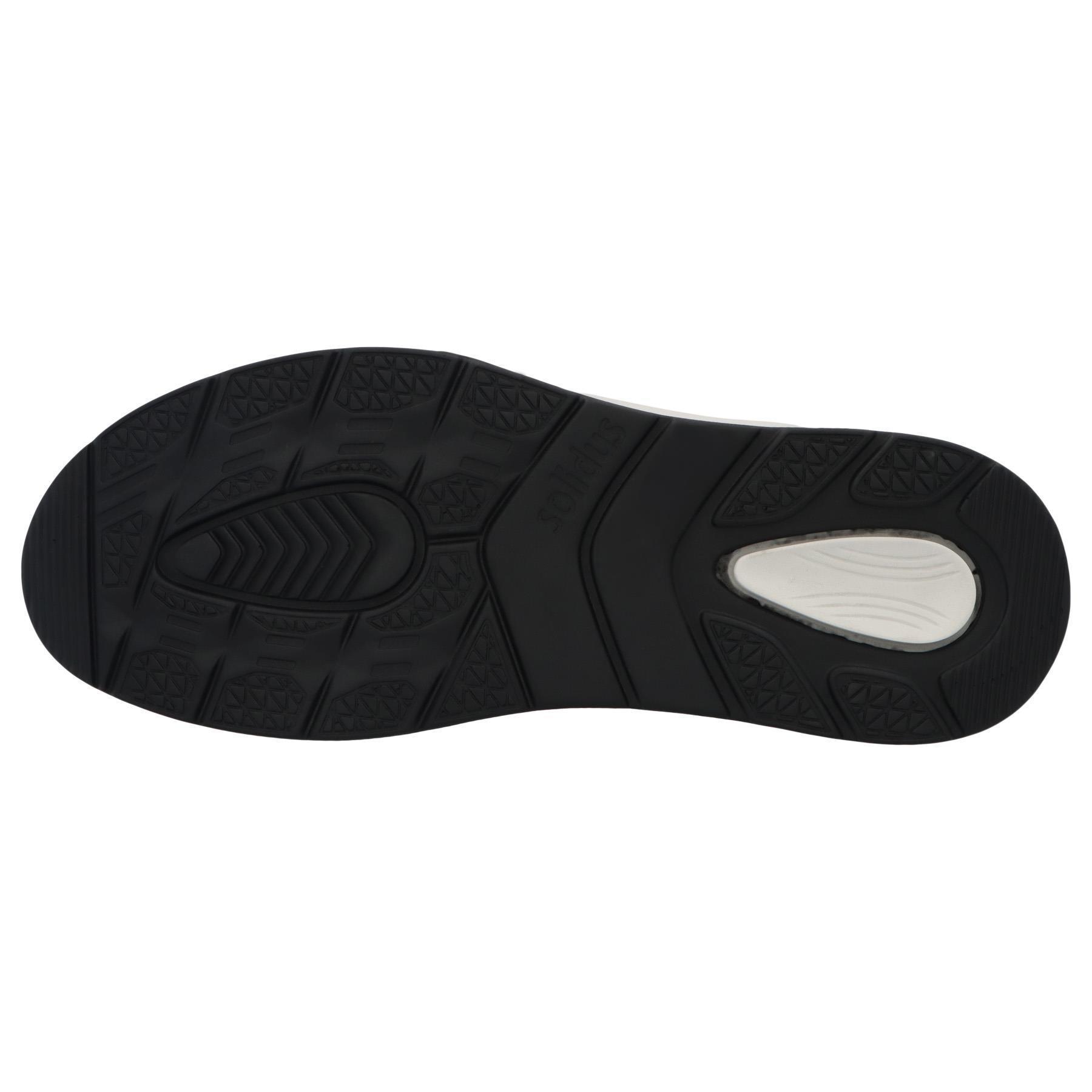 schwarze halbschuh sohlenansicht