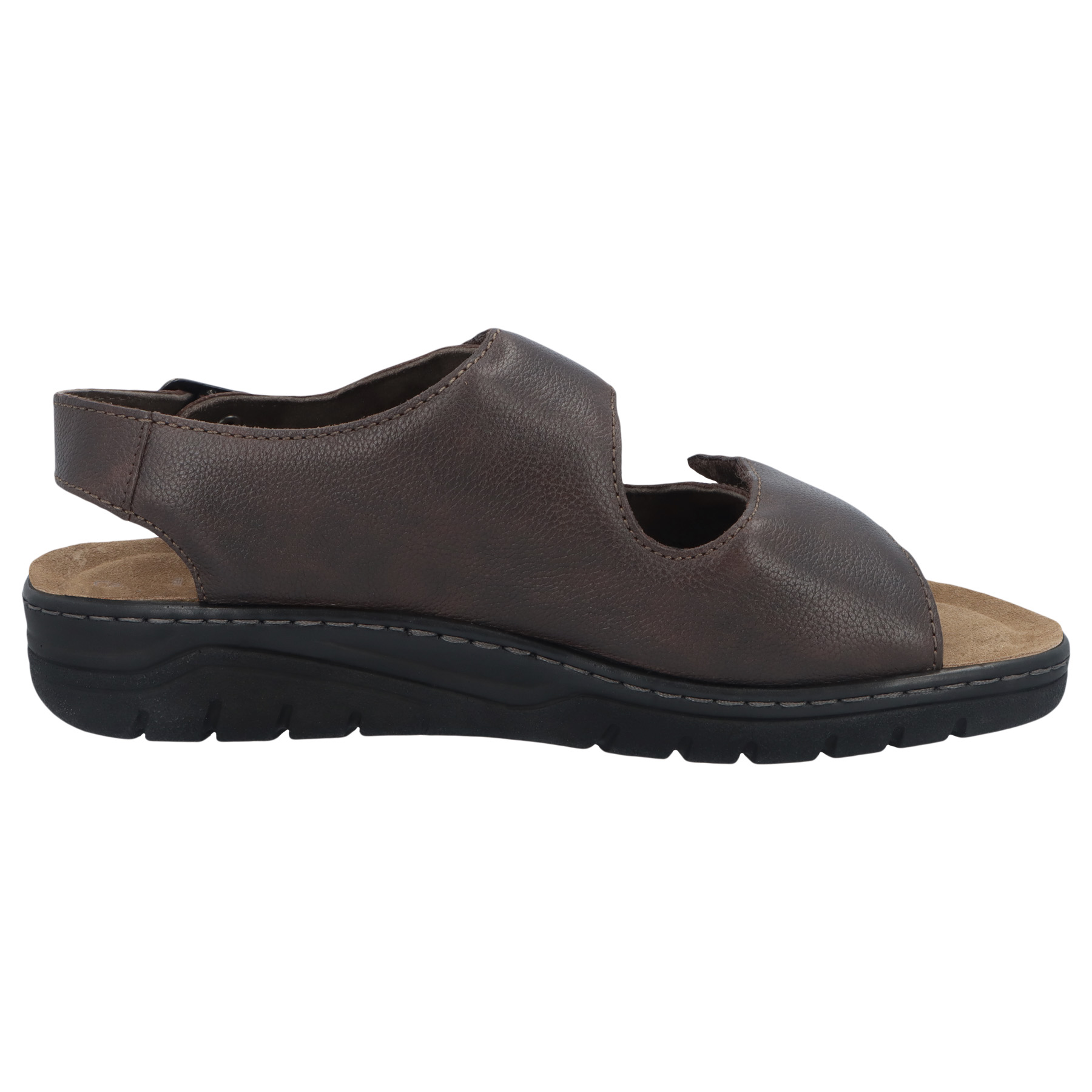 braune sandale seitenansicht rechts