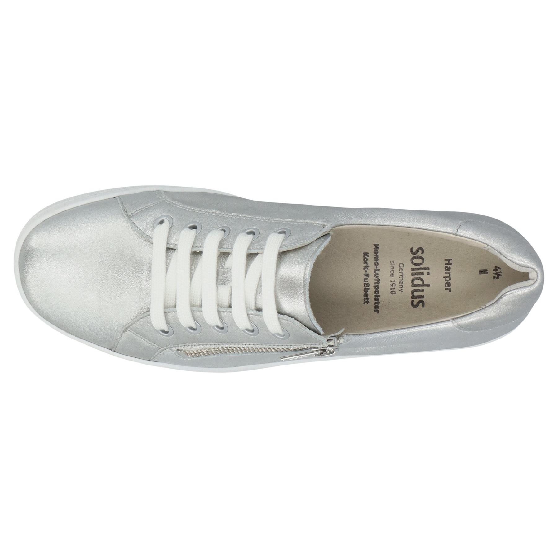 graue halbschuh draufsicht