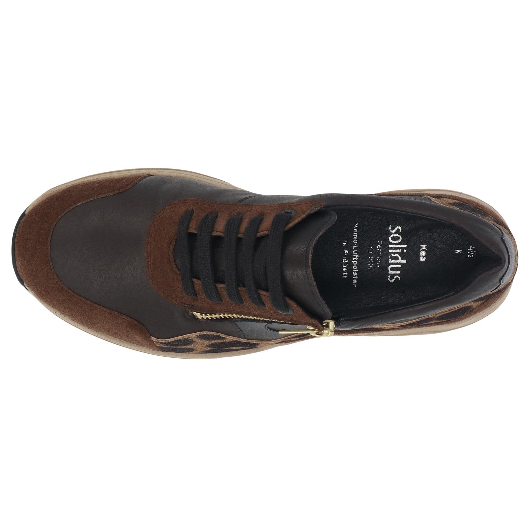 braune halbschuh draufsicht