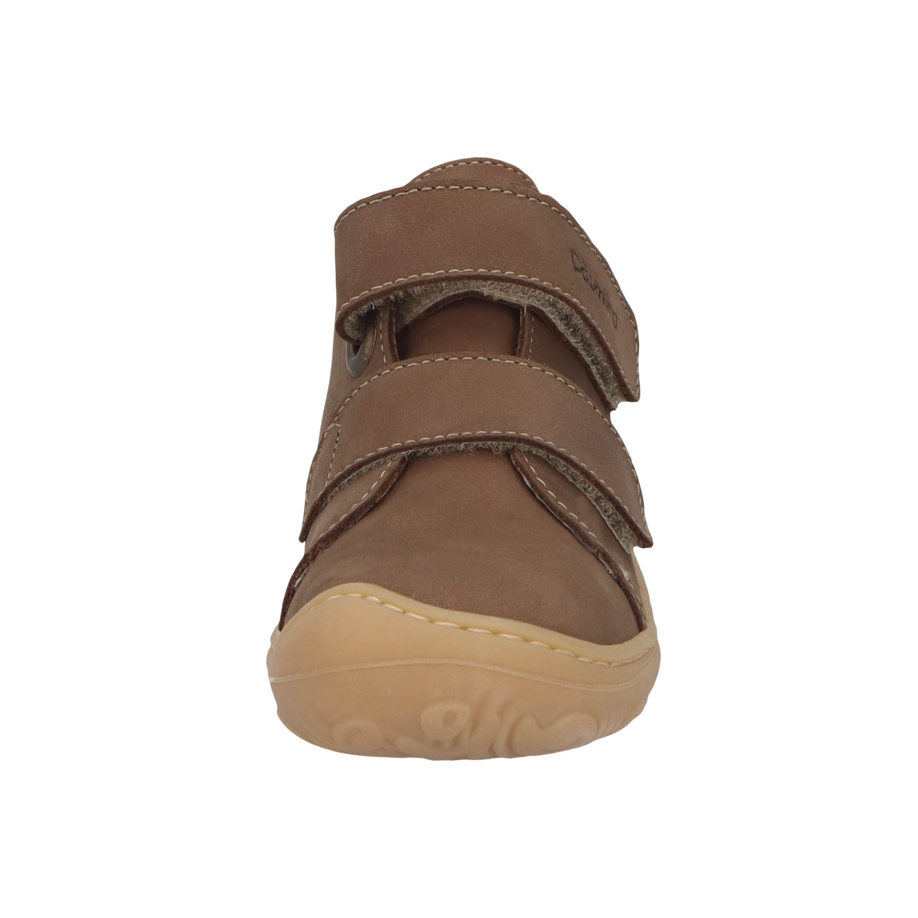 braune lauflernschuhe vorderansicht