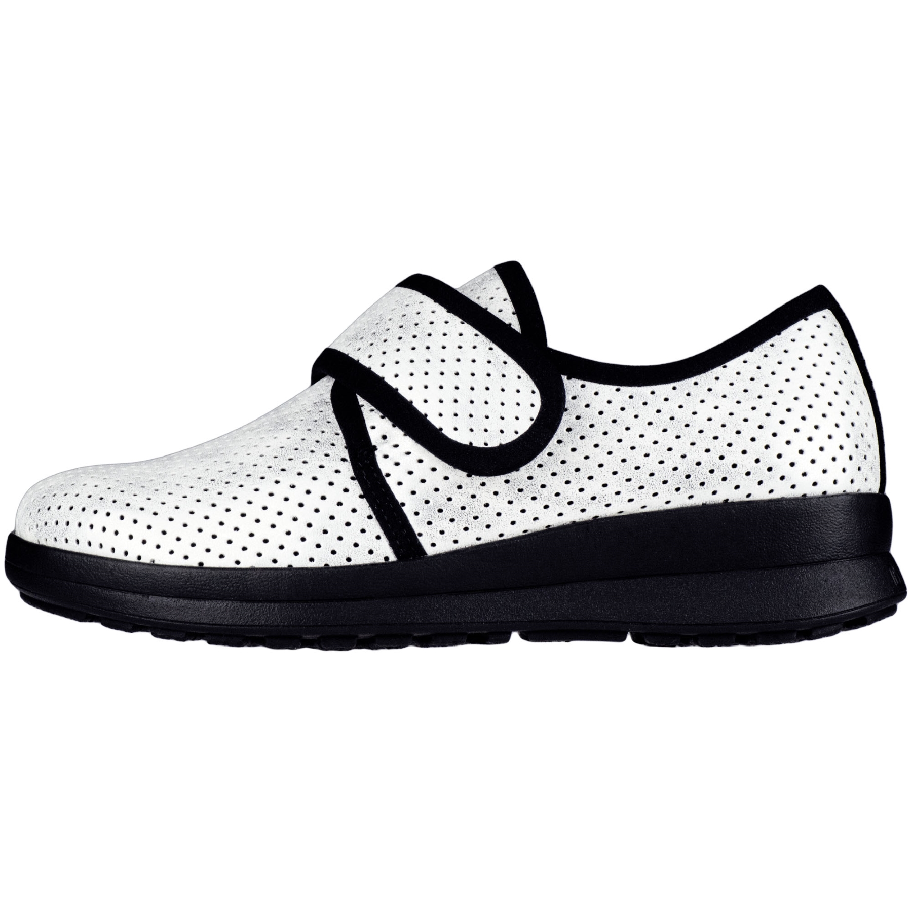 mehrfarbige halbschuh seitenansicht links