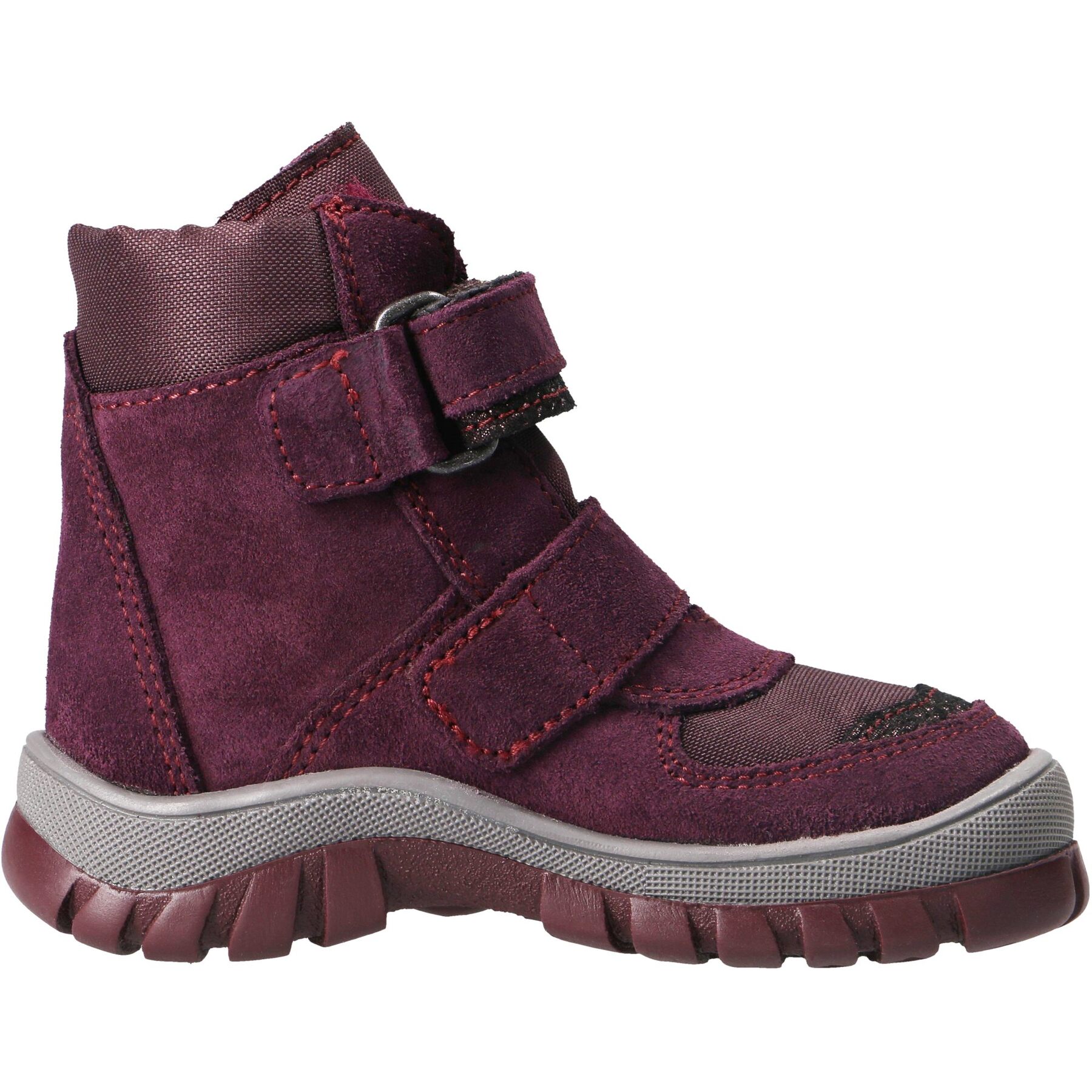 rote stiefeletten seitenansicht rechts