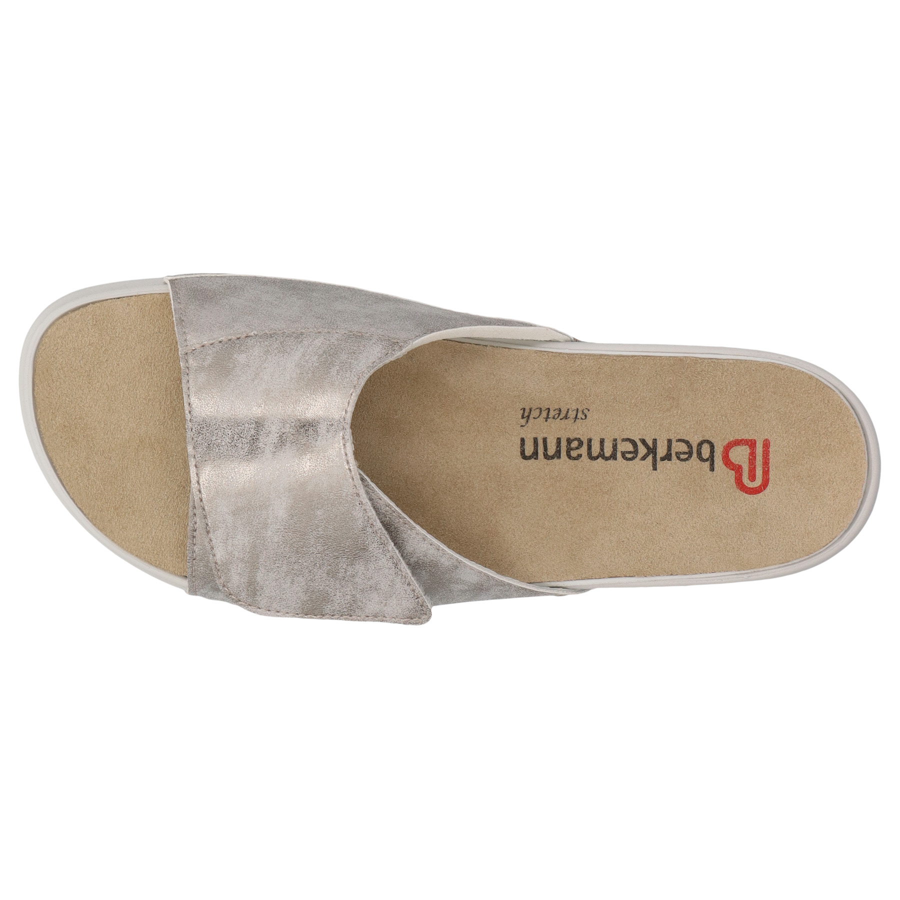 mehrfarbige pantolette draufsicht