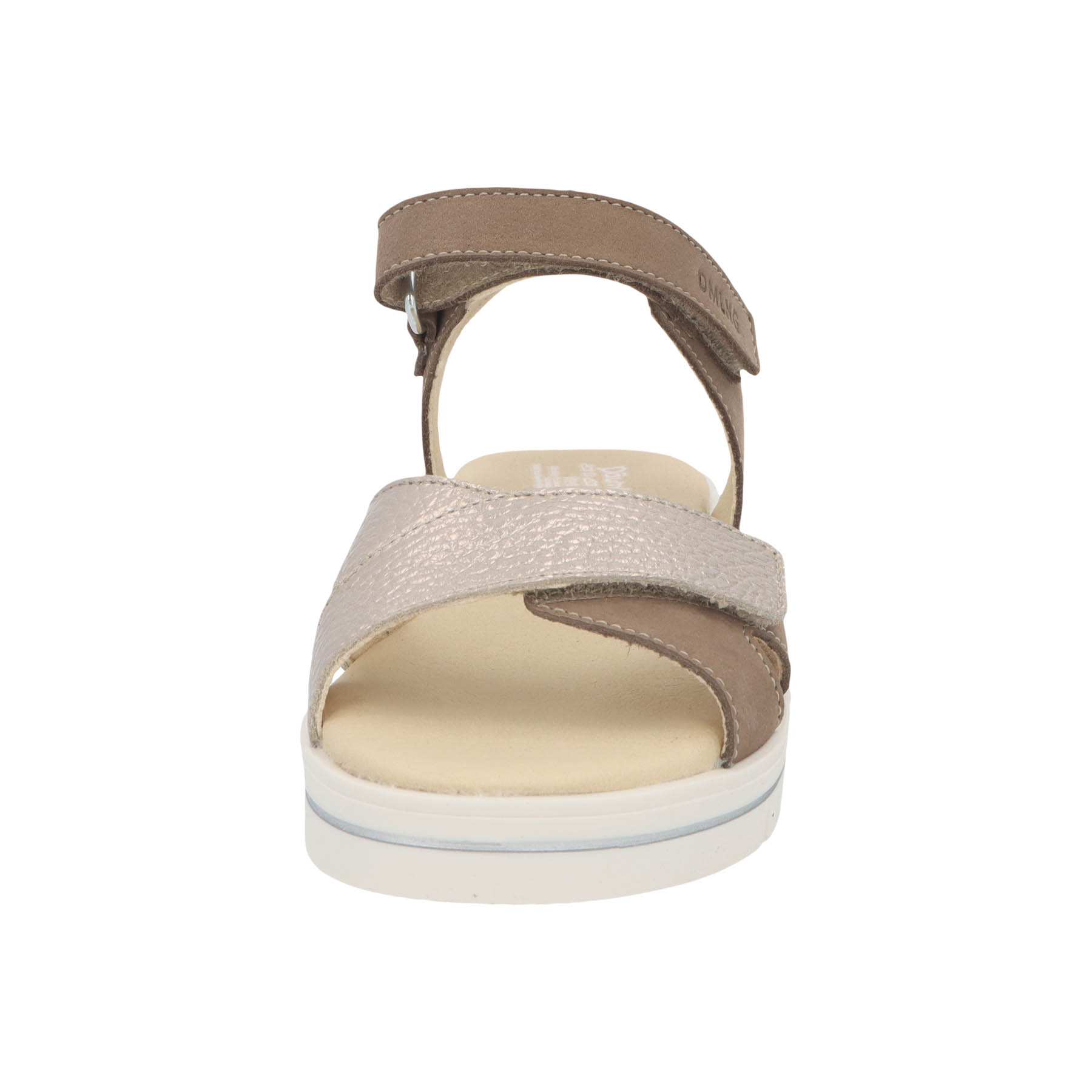 braune sandale vorderansicht