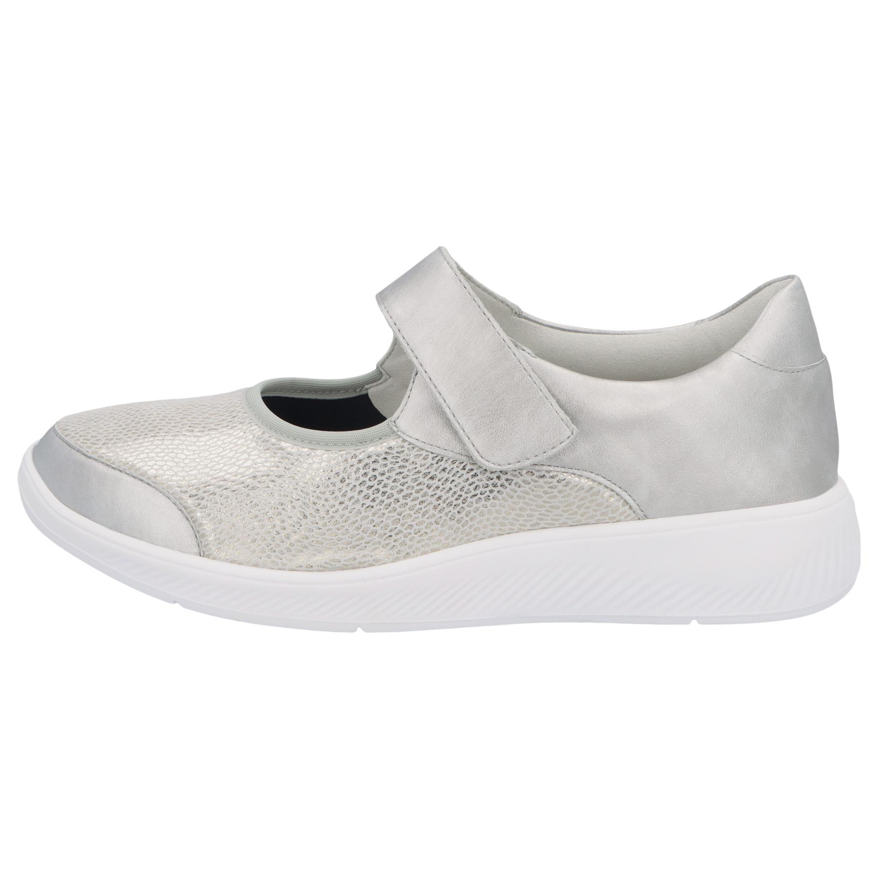 graue slipper seitenansicht links