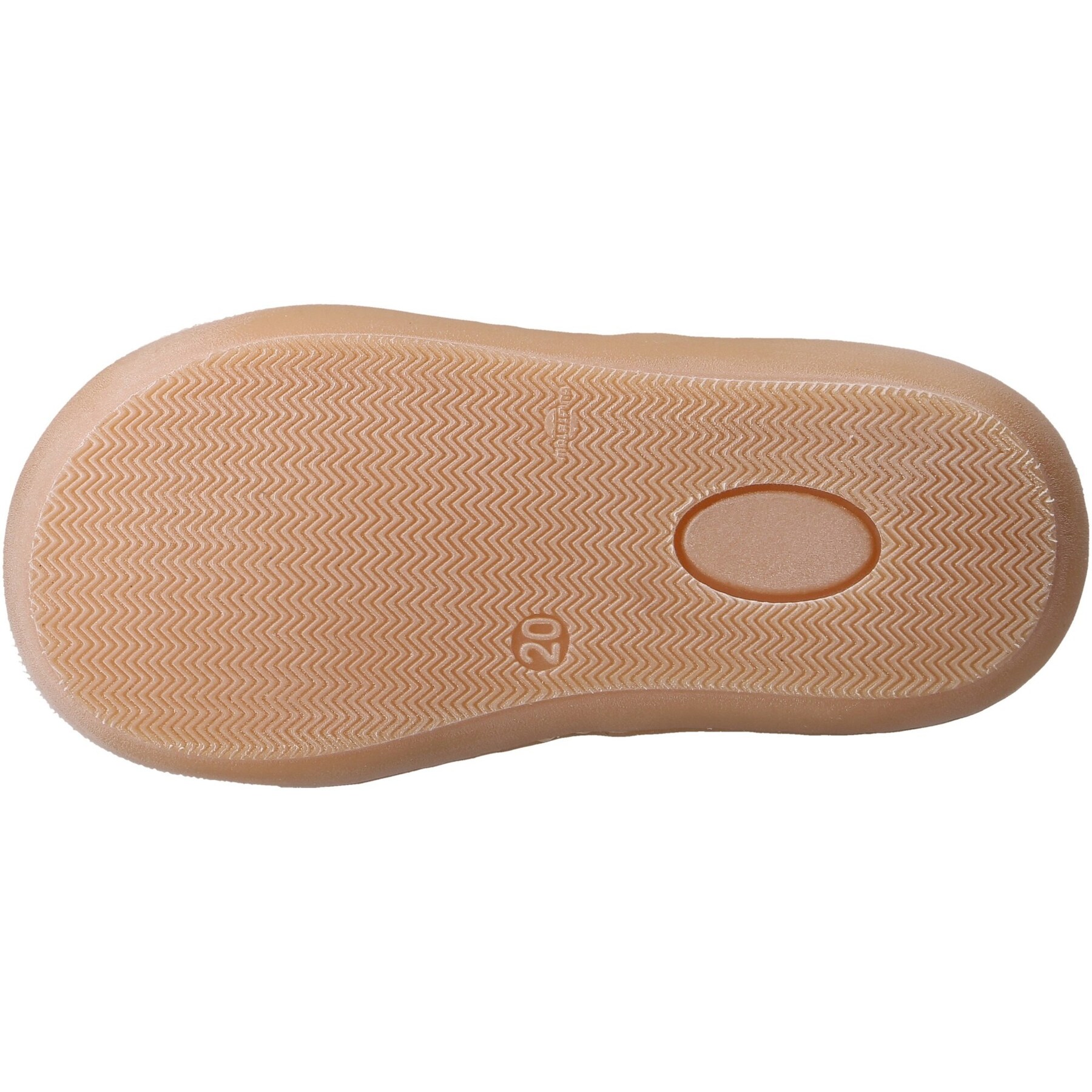 braune lauflernschuhe sohlenansicht