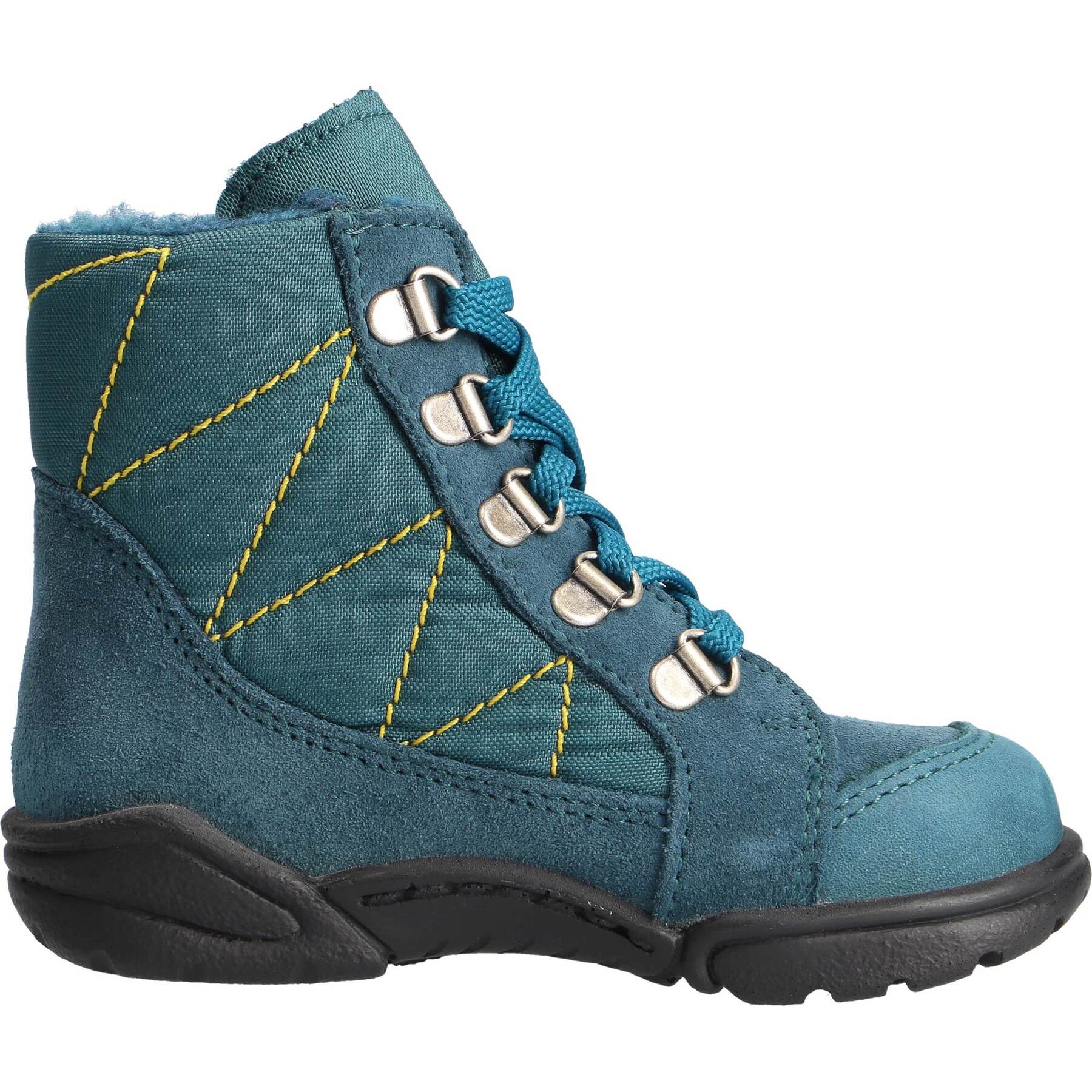 grüne stiefeletten seitenansicht rechts