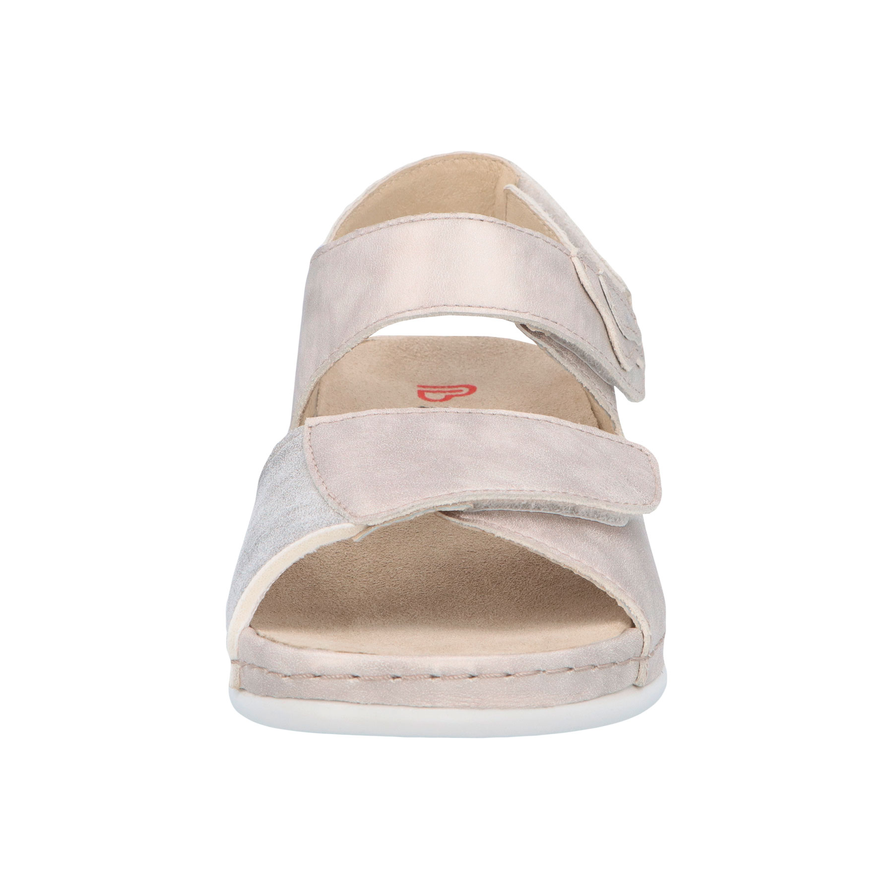 mehrfarbige sandale vorderansicht