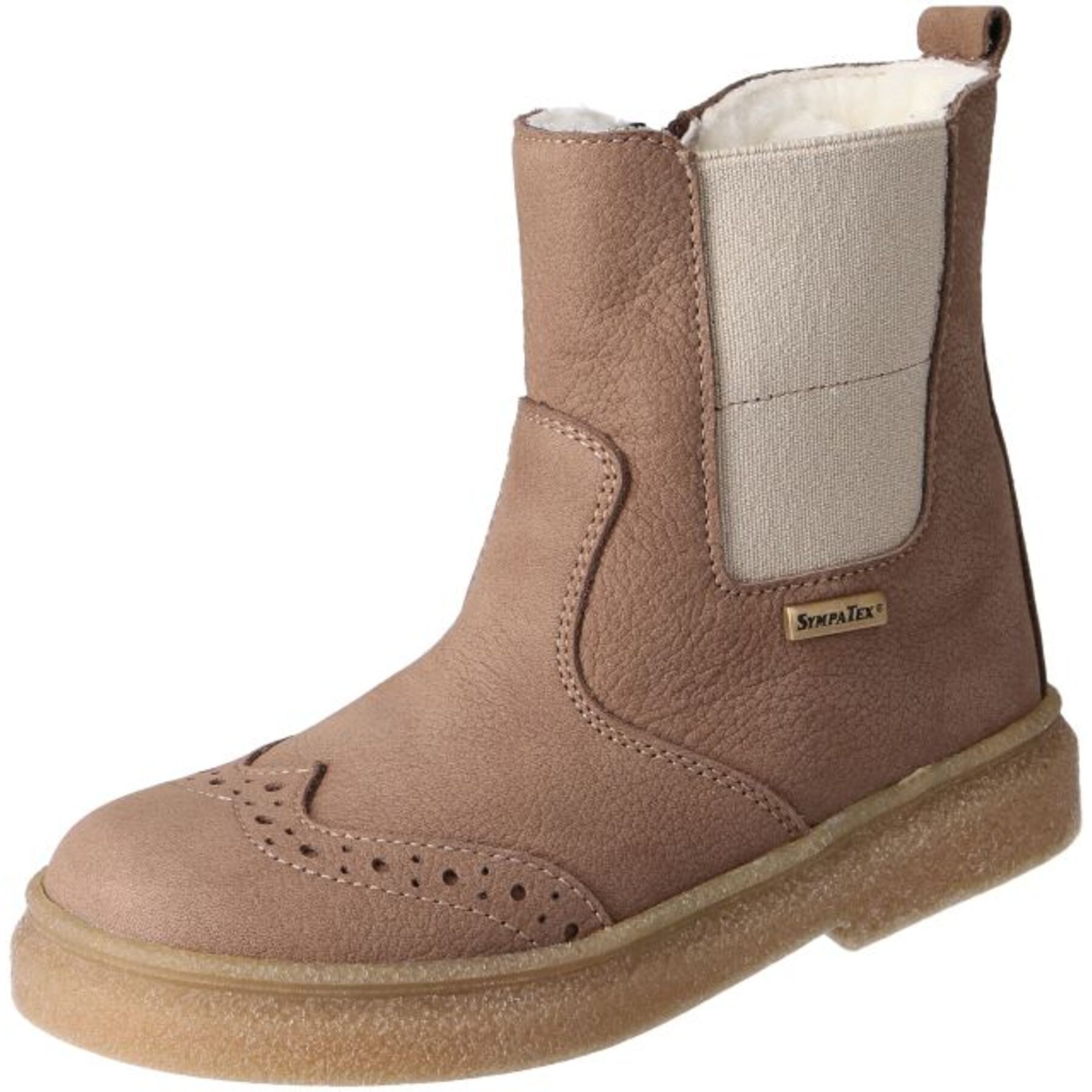 braune stiefel 3-4 ansicht