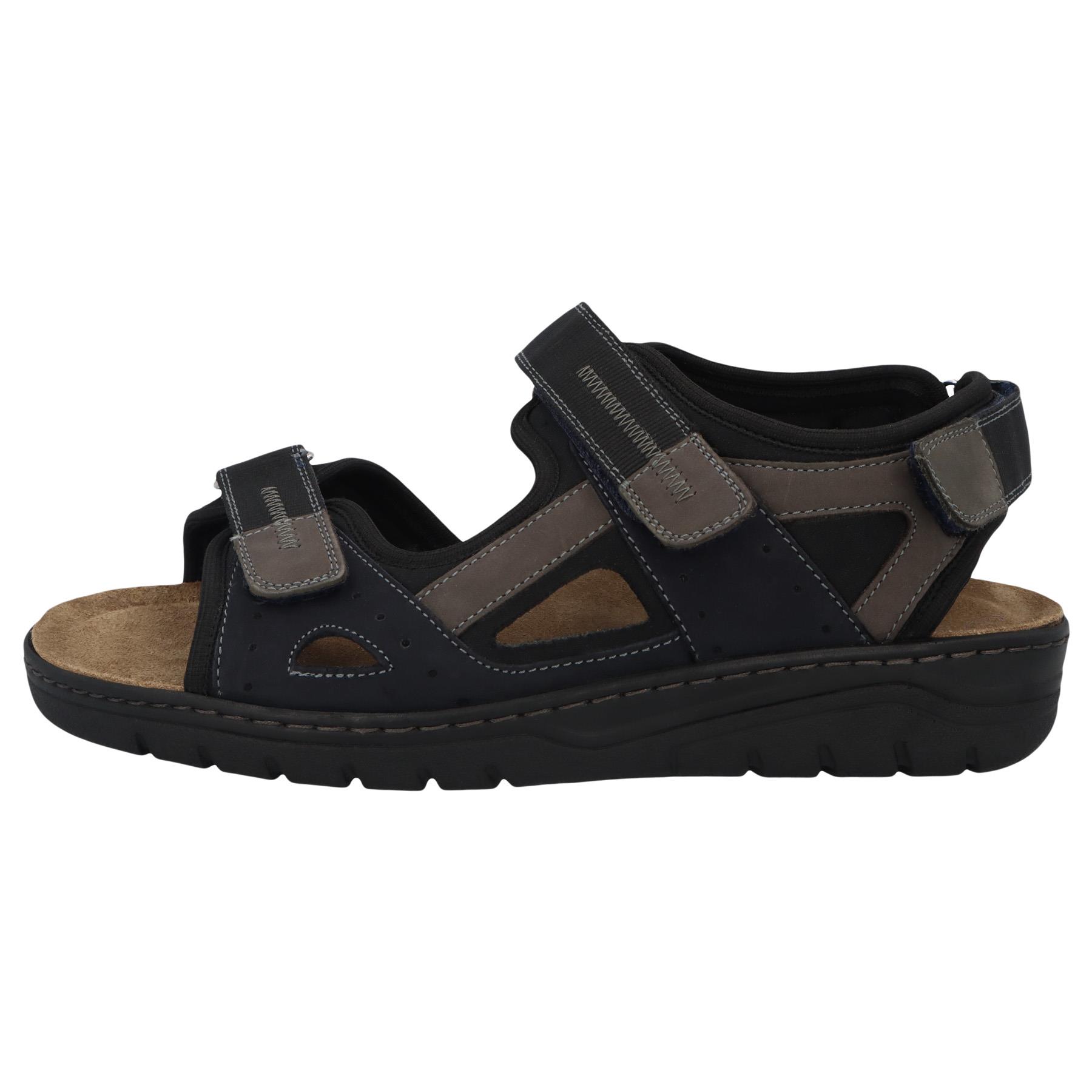 blaue sandale seitenansicht links