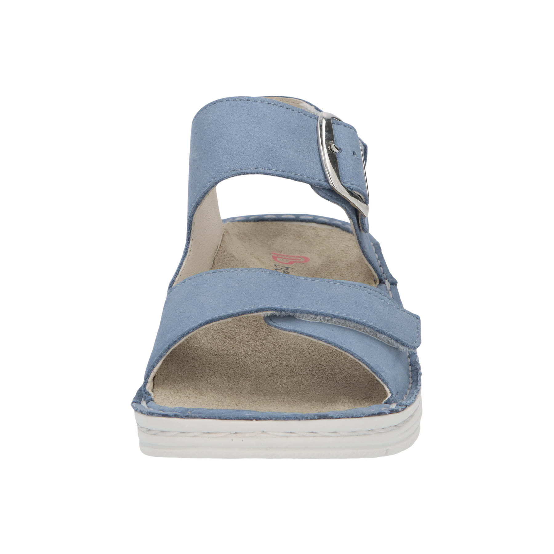 blaue sandale vorderansicht