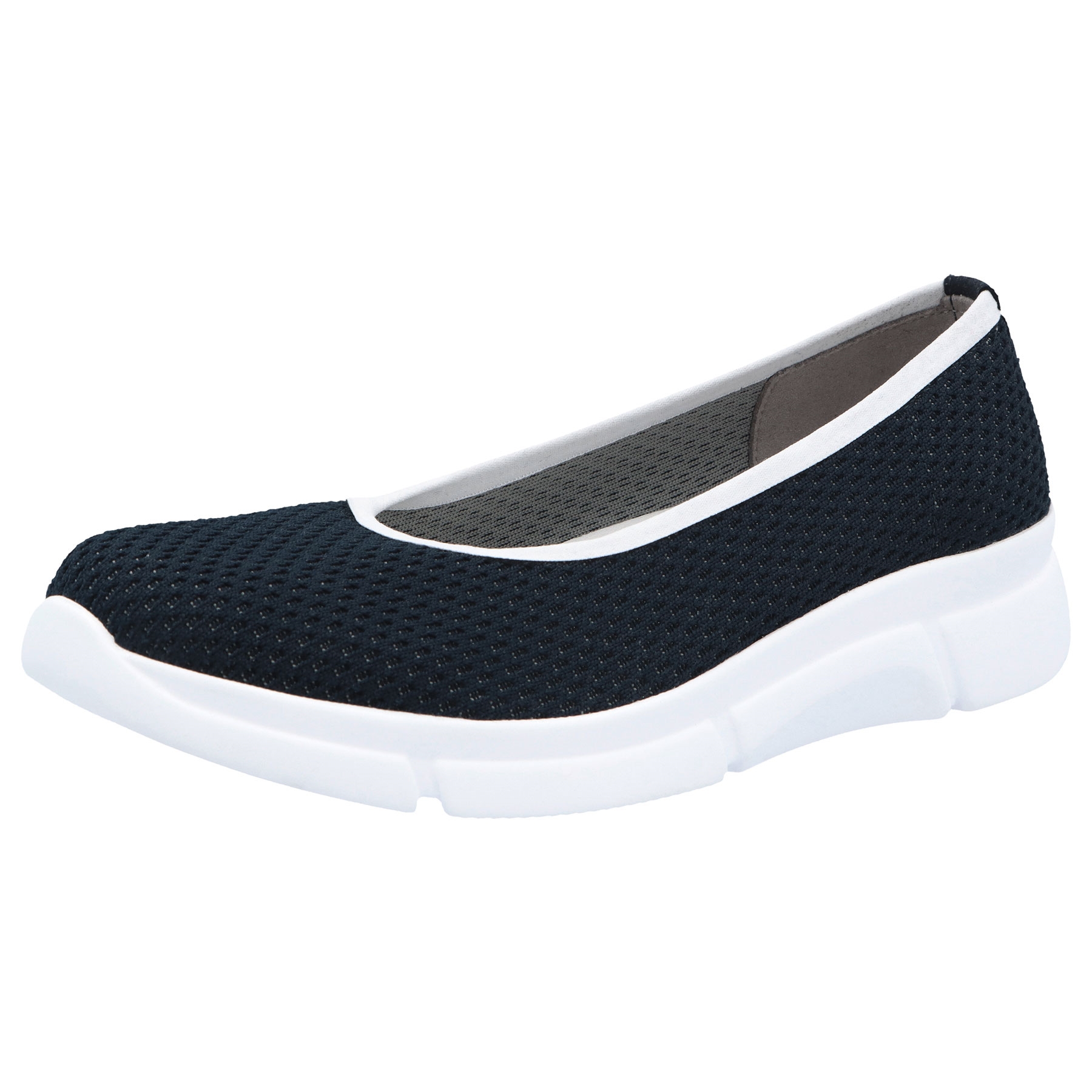 ComfortKnit tintenblau/weiß/weiß