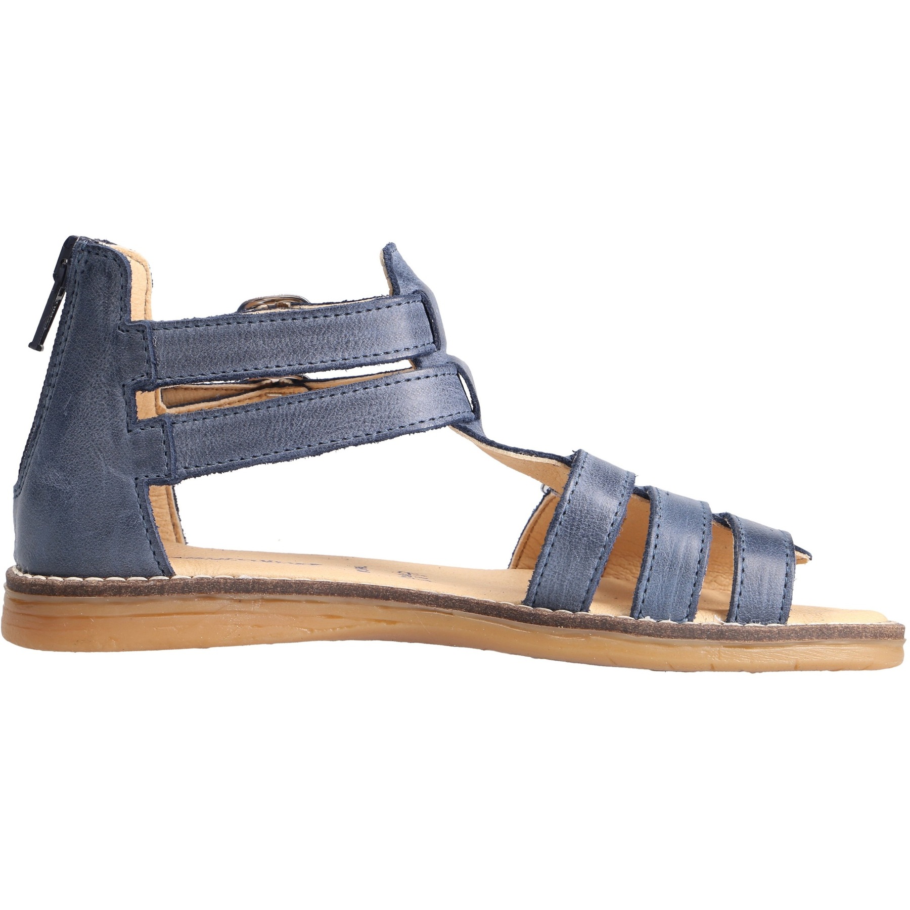 blaue sandale seitenansicht rechts