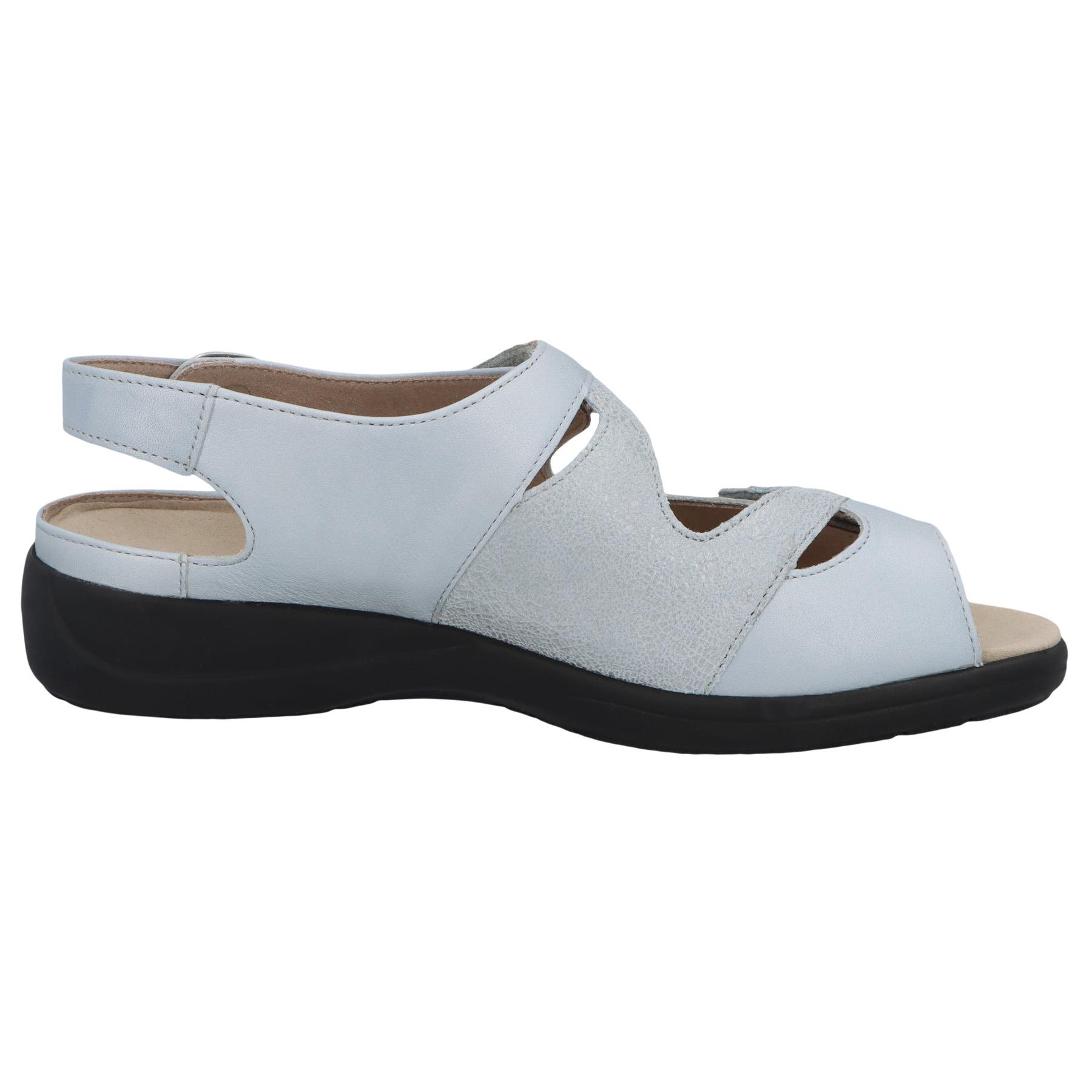 blaue sandale seitenansicht rechts