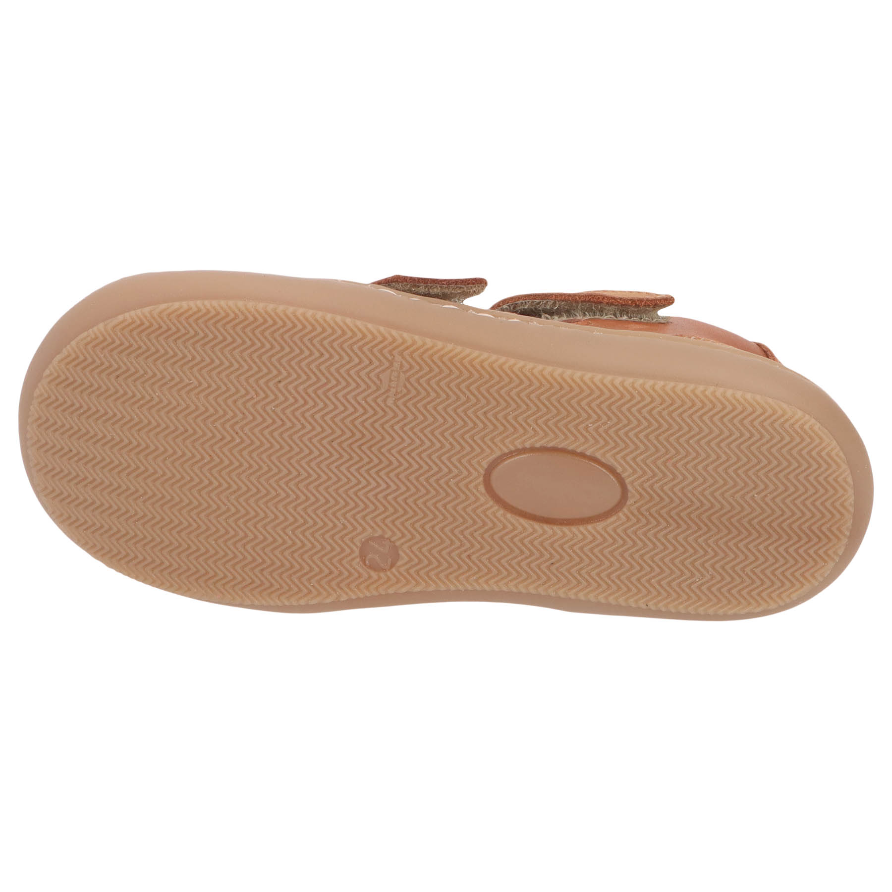 braune lauflernschuhe sohlenansicht