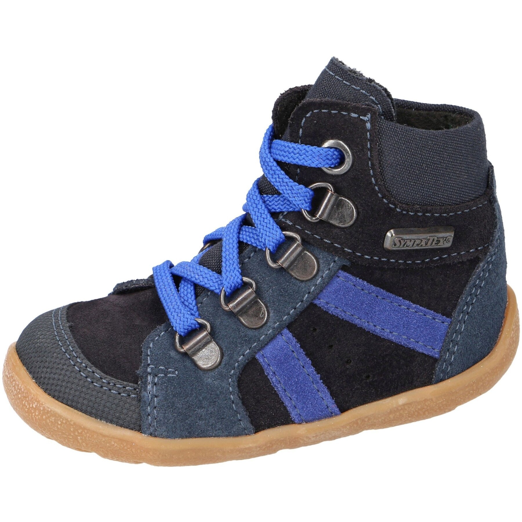 blaue lauflernschuhe 3-4 ansicht