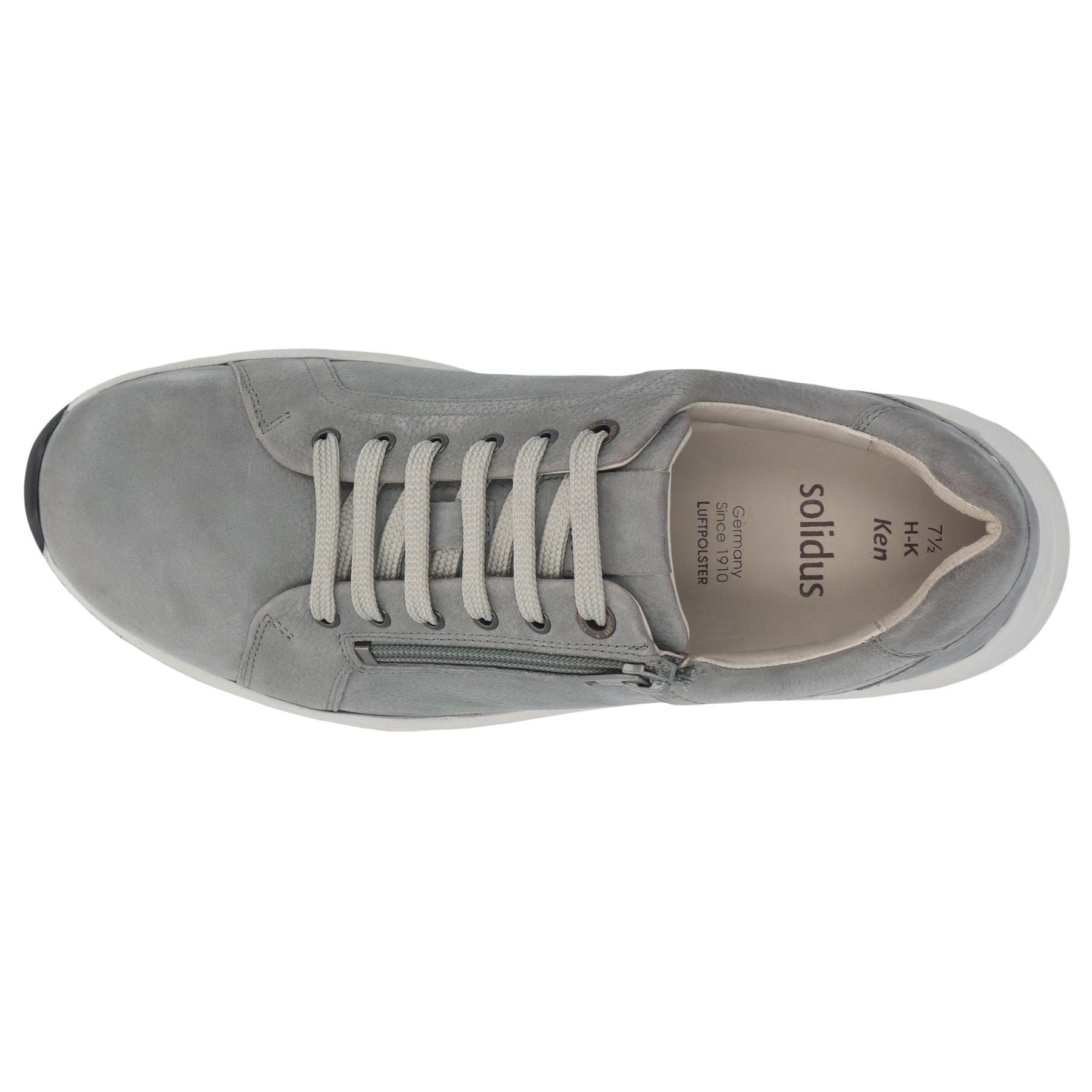 blaue halbschuh draufsicht