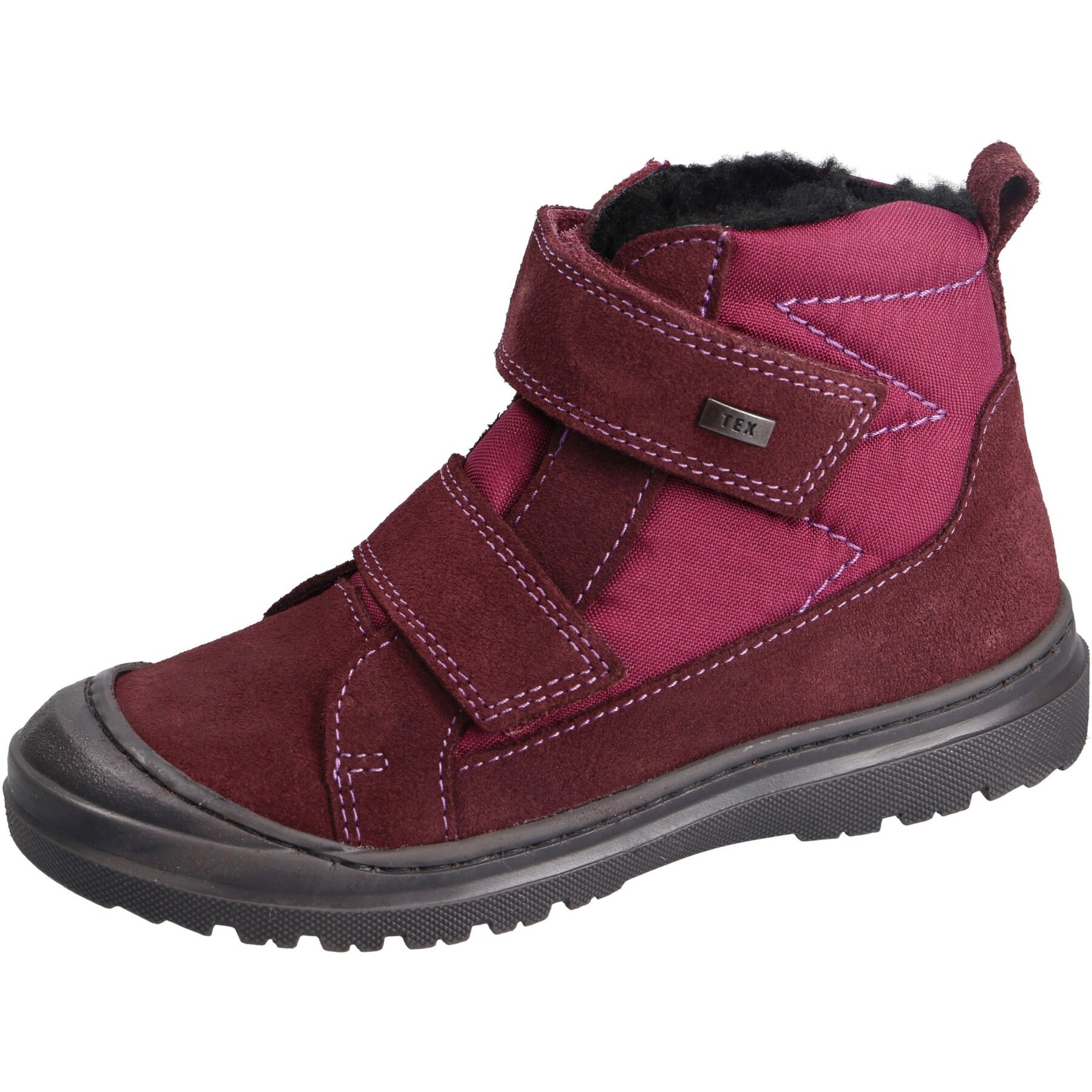 rote stiefeletten 3-4 ansicht