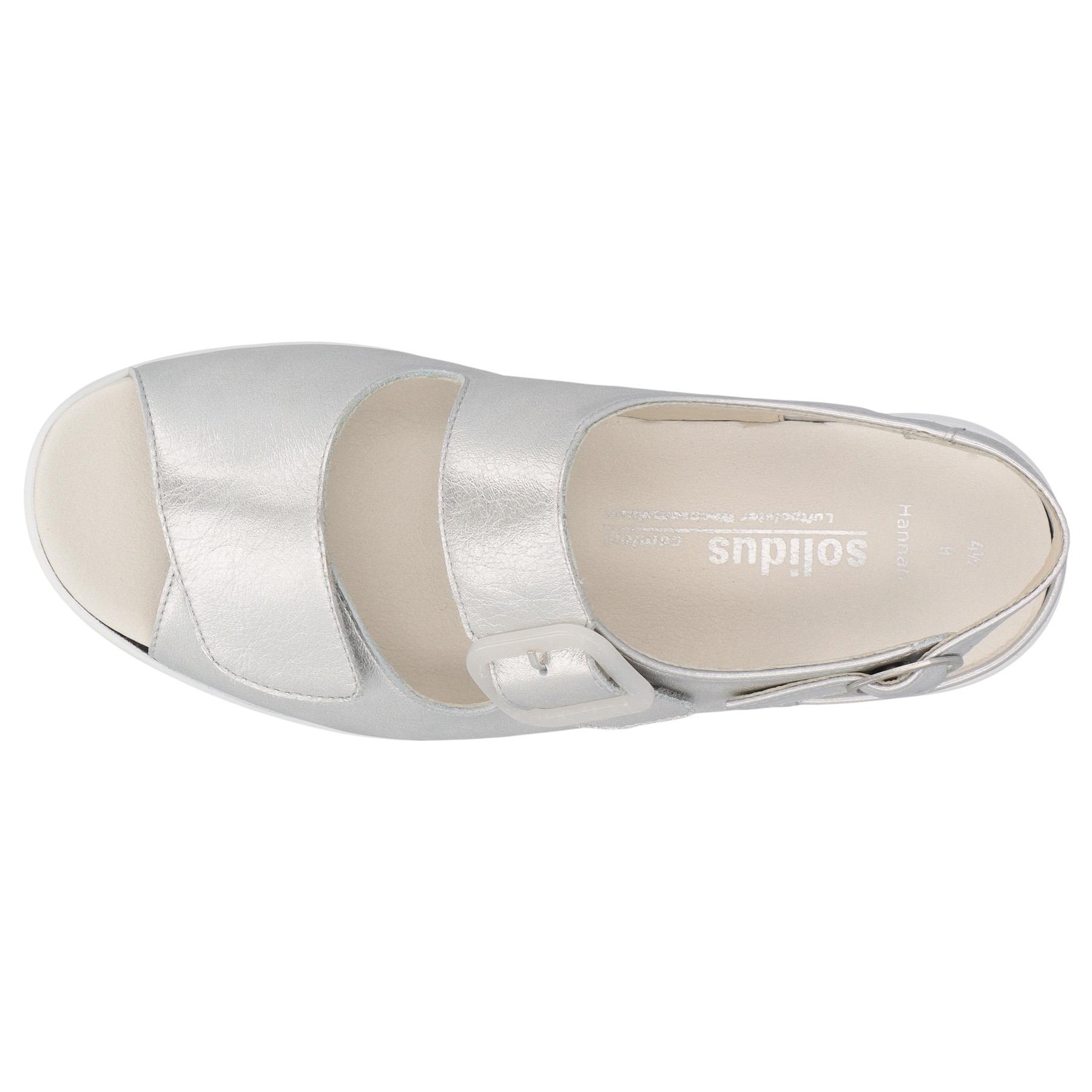 graue sandale draufsicht