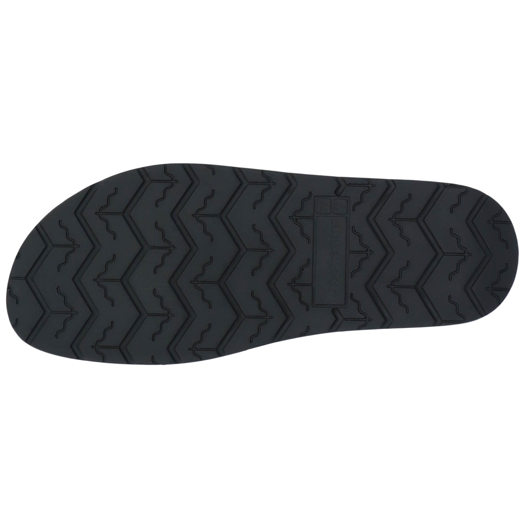 schwarze clogs sohlenansicht