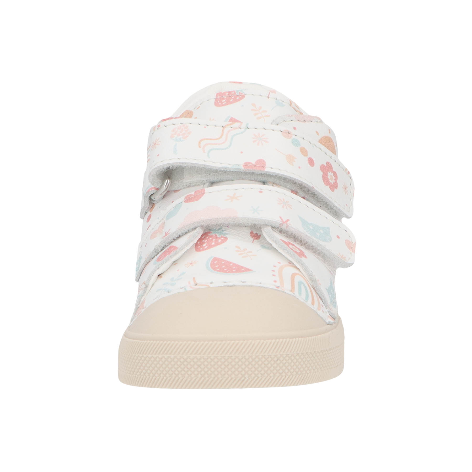 mehrfarbige lauflernschuhe vorderansicht