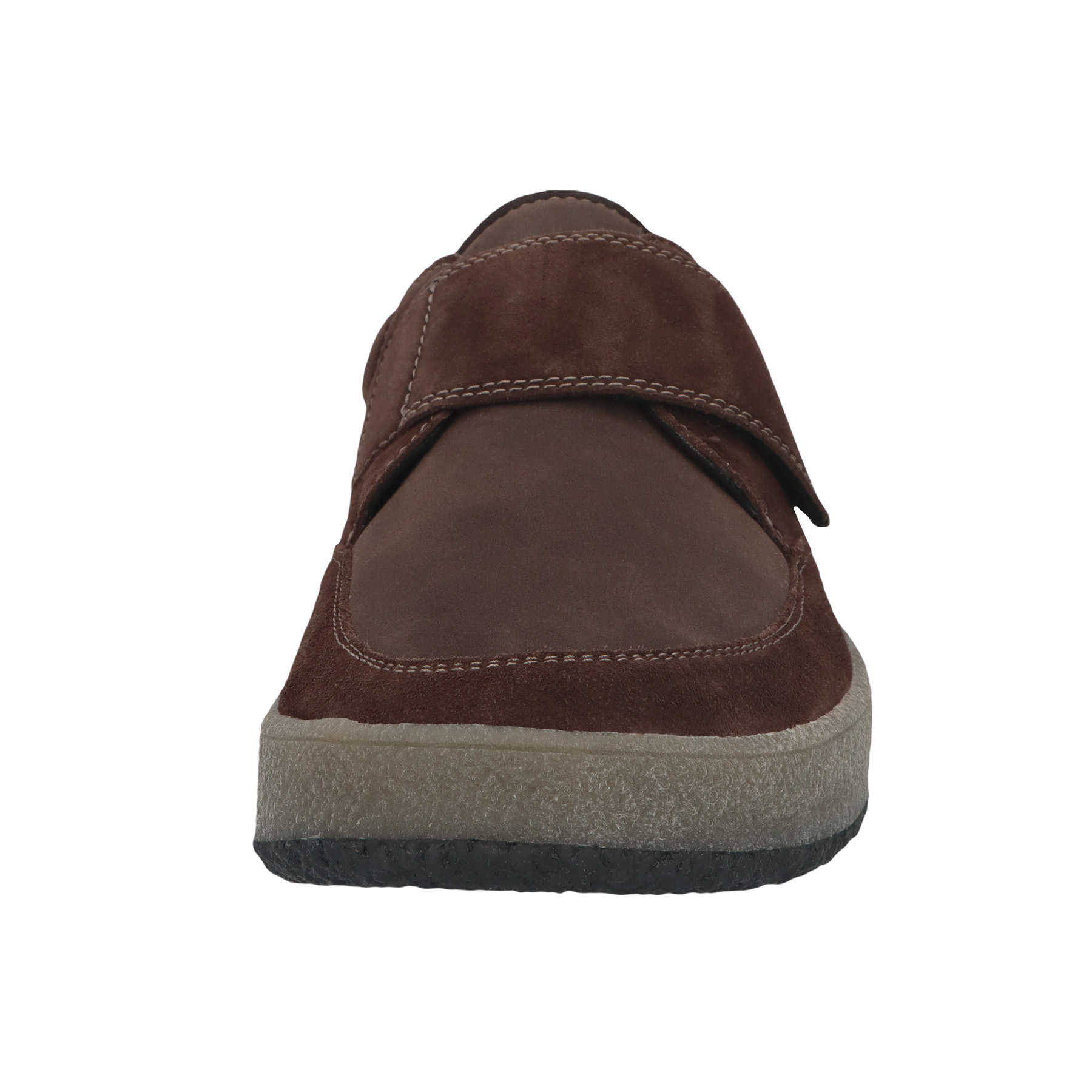 braune halbschuh vorderansicht