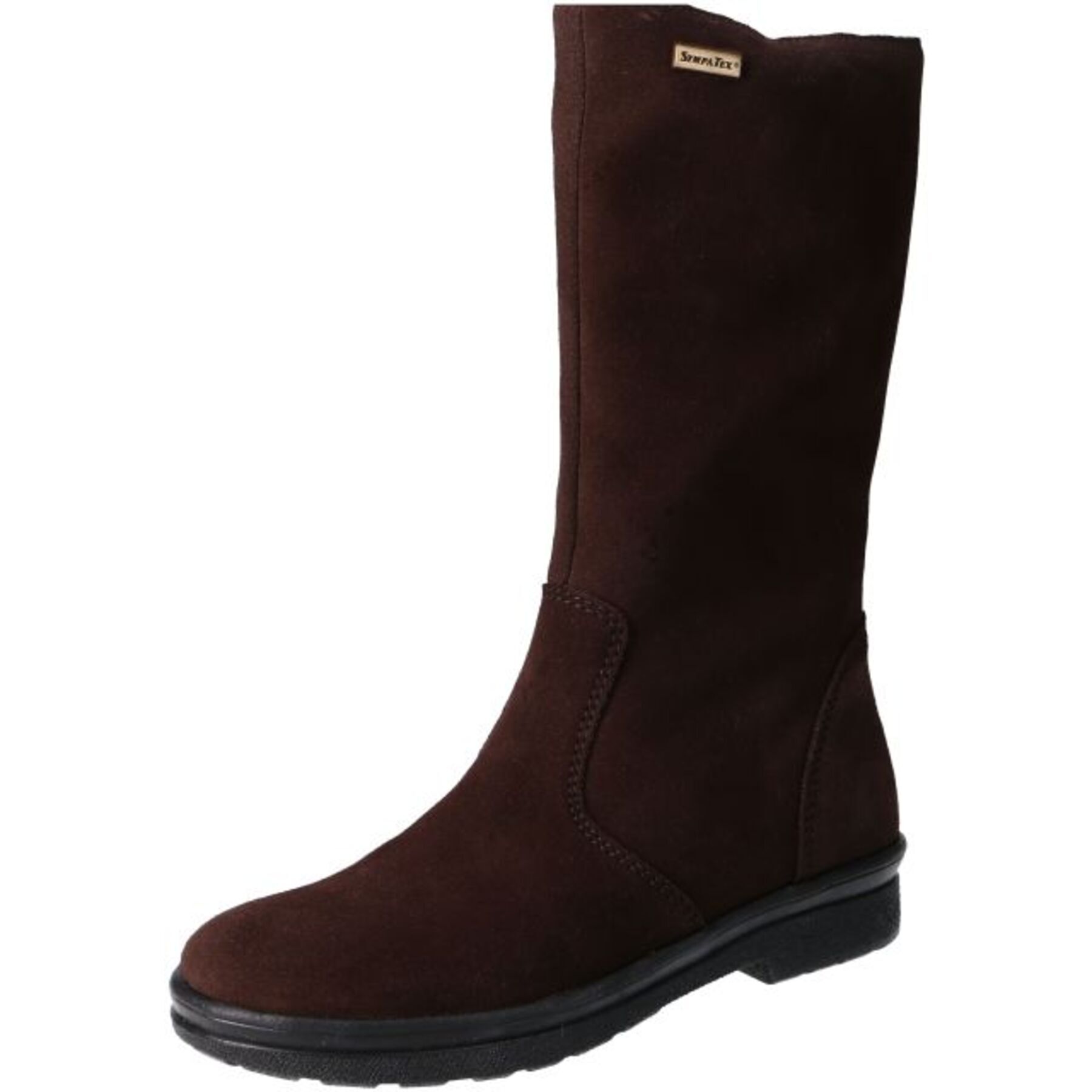 braune stiefel 3-4 ansicht