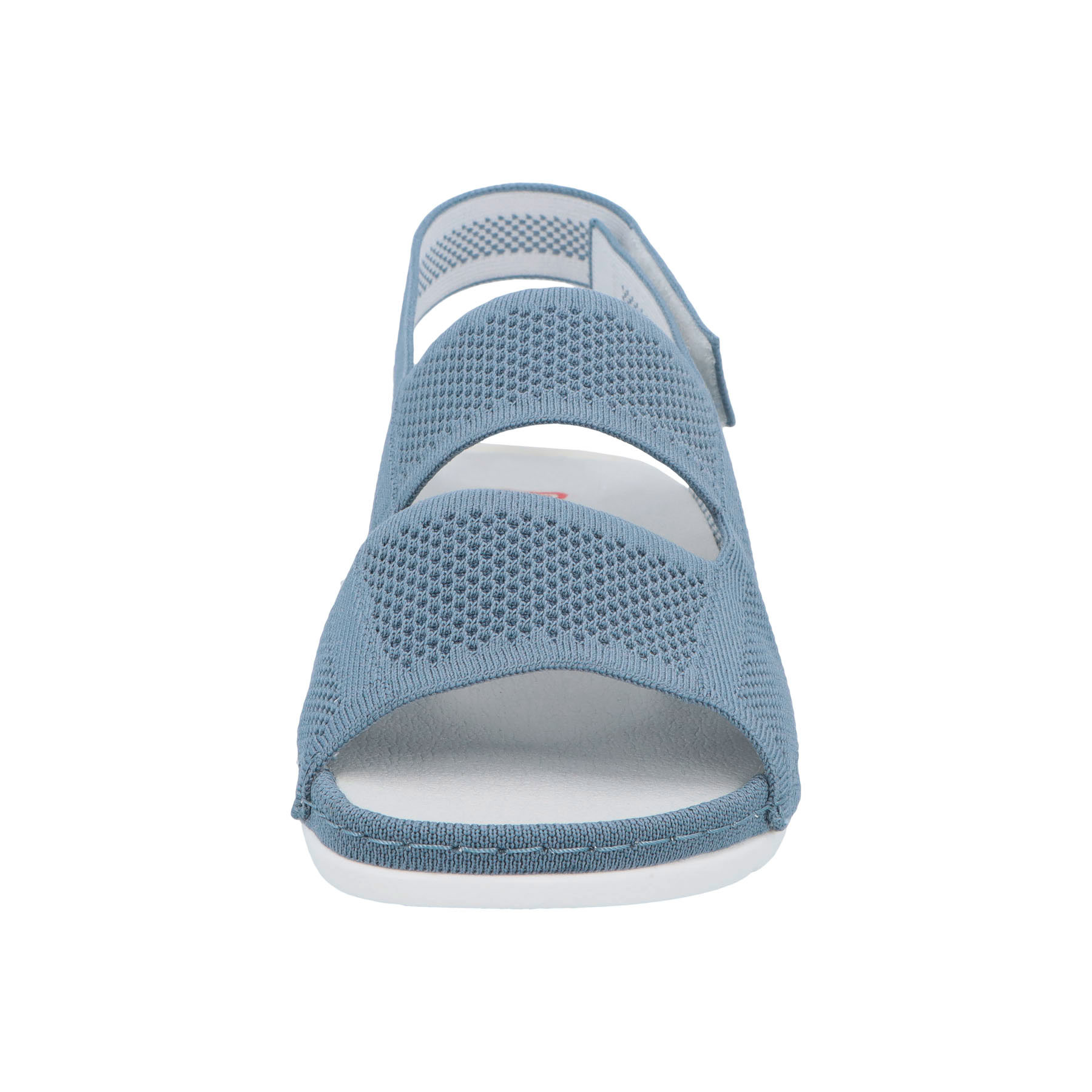 blaue sandale vorderansicht