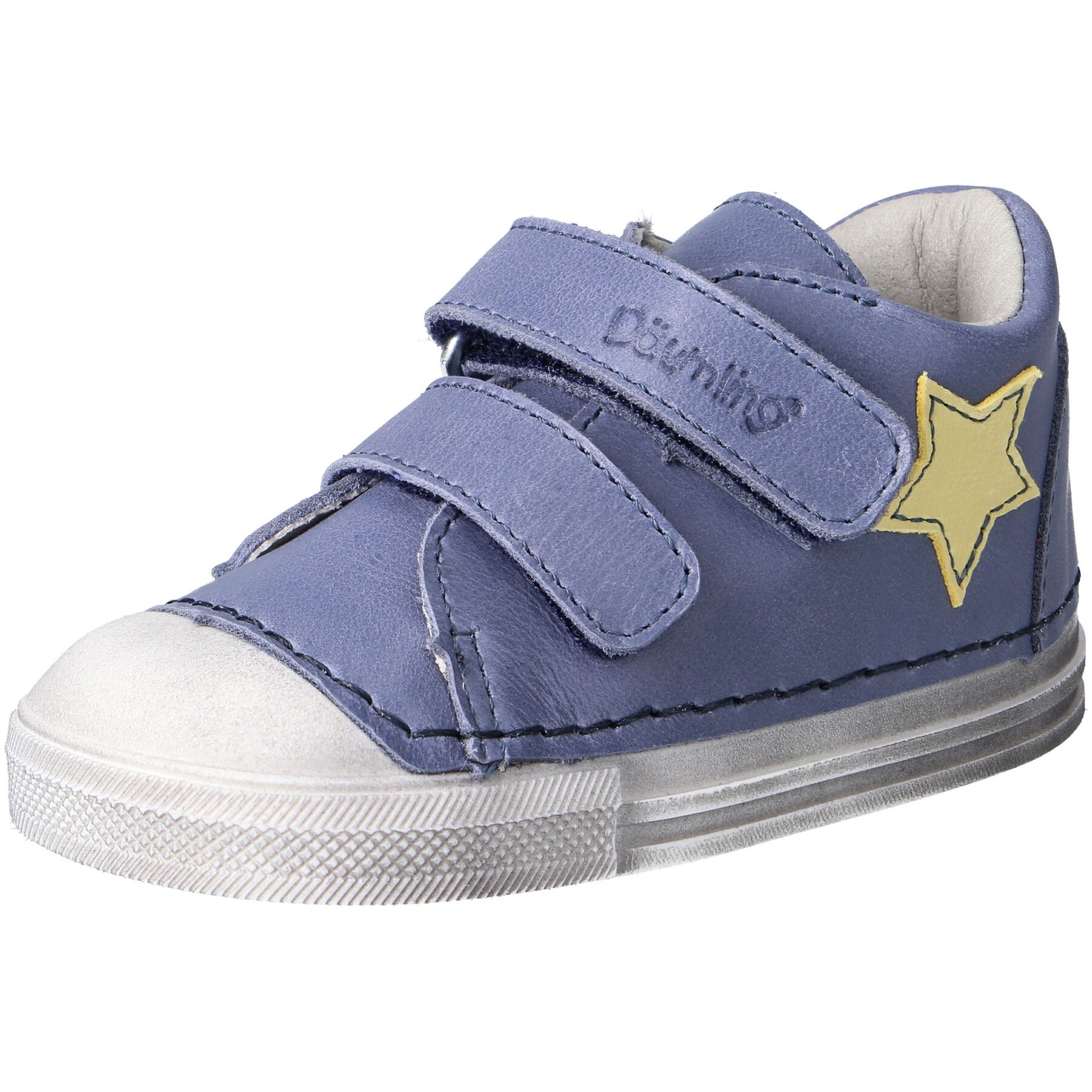 blaue lauflernschuhe 3-4 ansicht