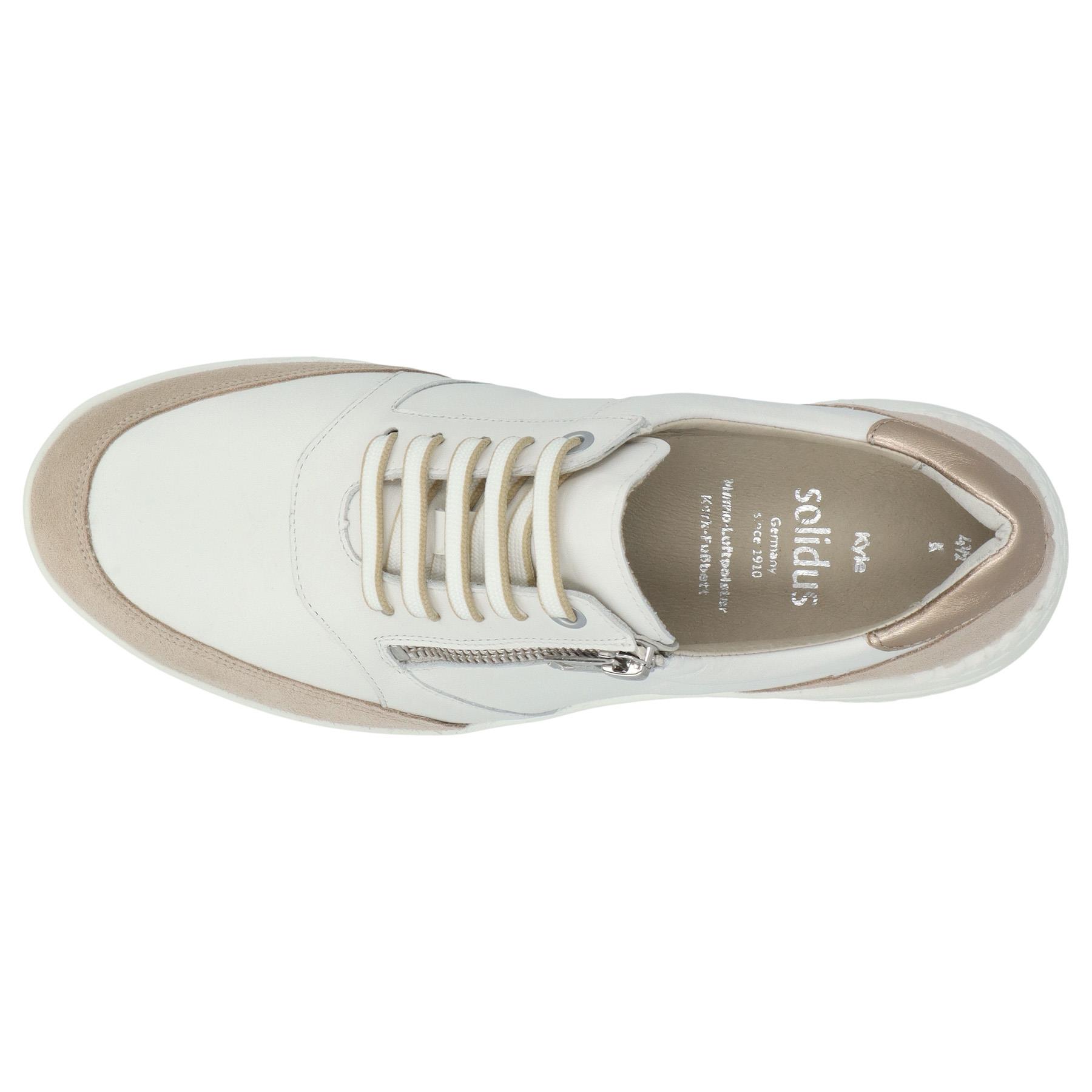 mehrfarbige halbschuh draufsicht