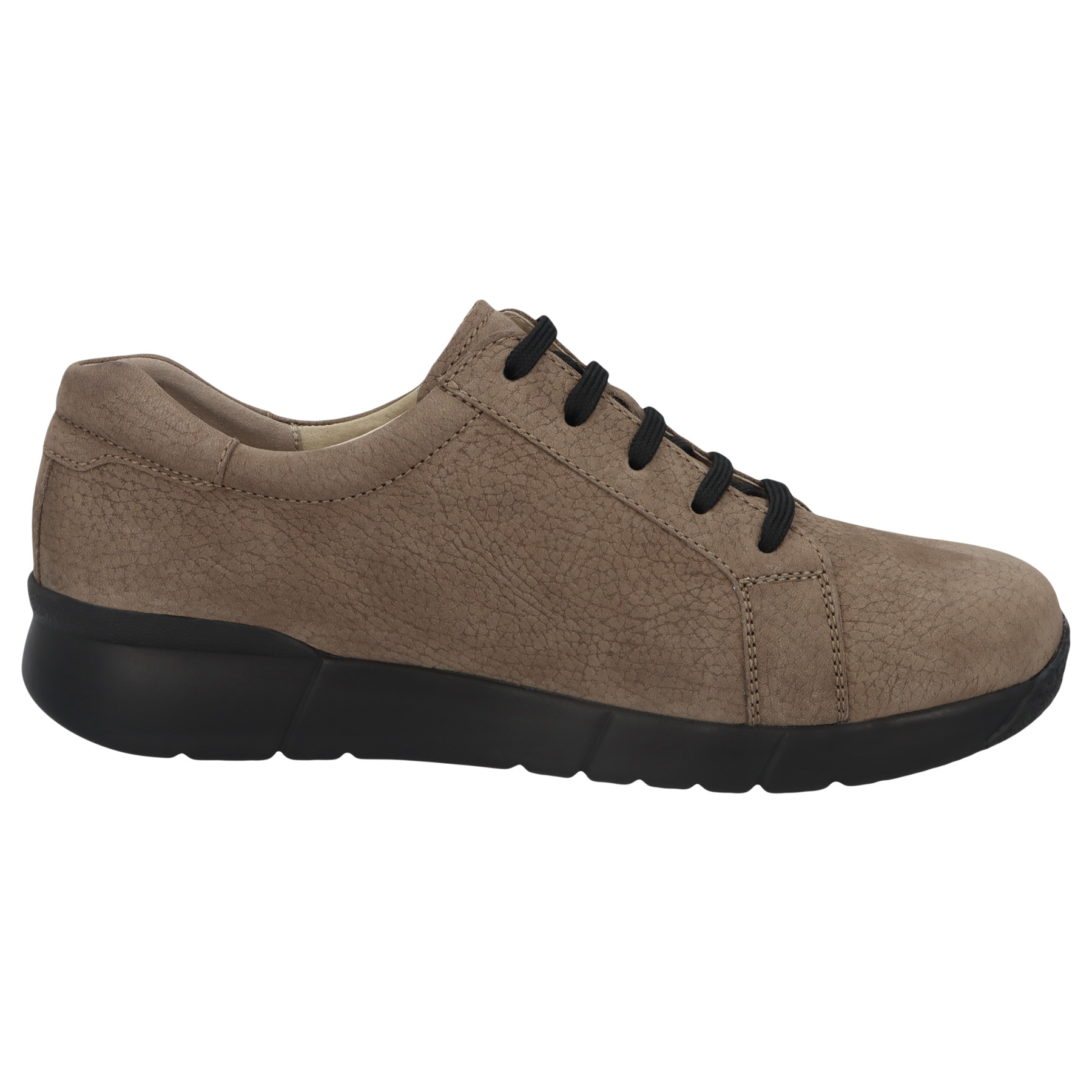 braune halbschuh seitenansicht rechts