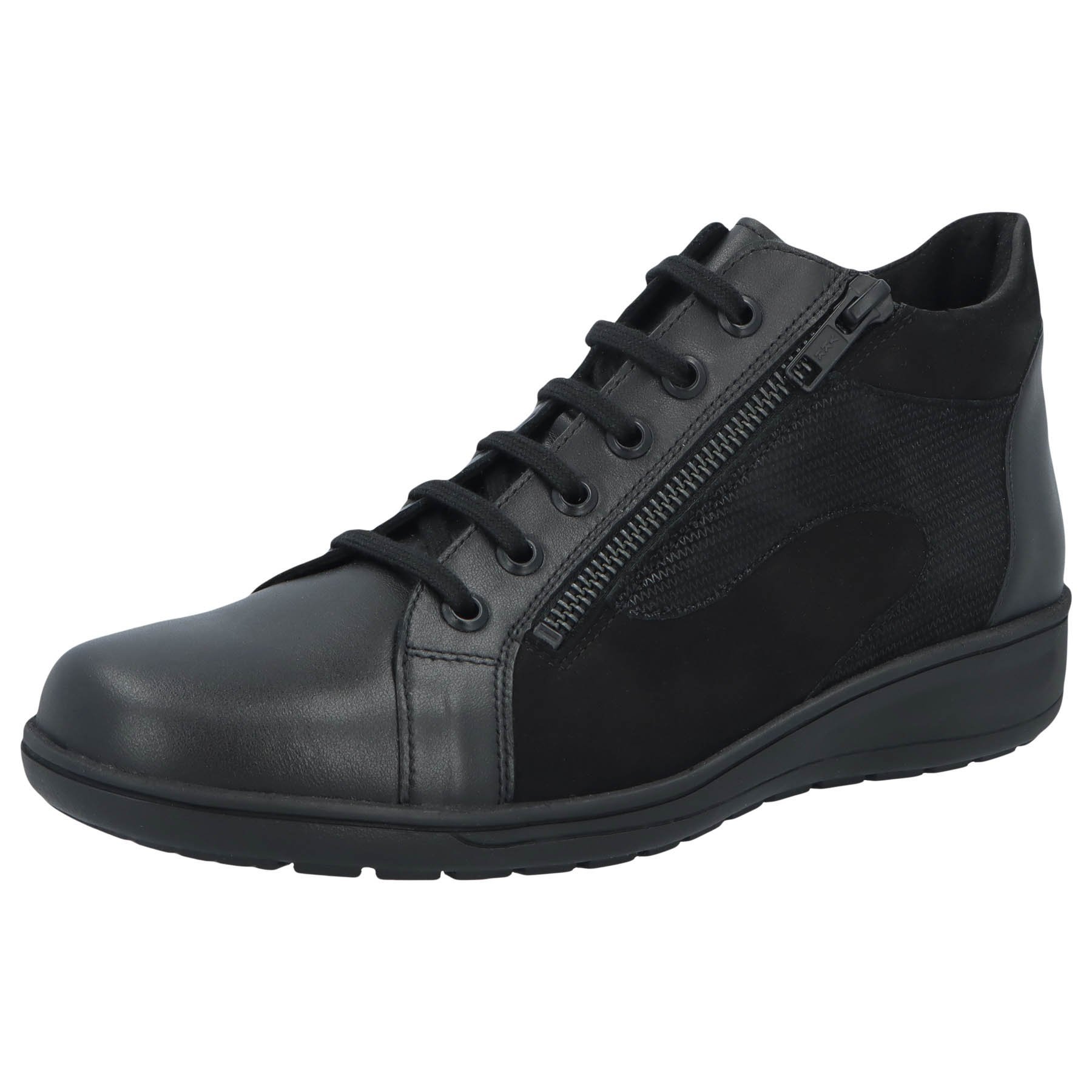 schwarze stiefel 3-4 ansicht